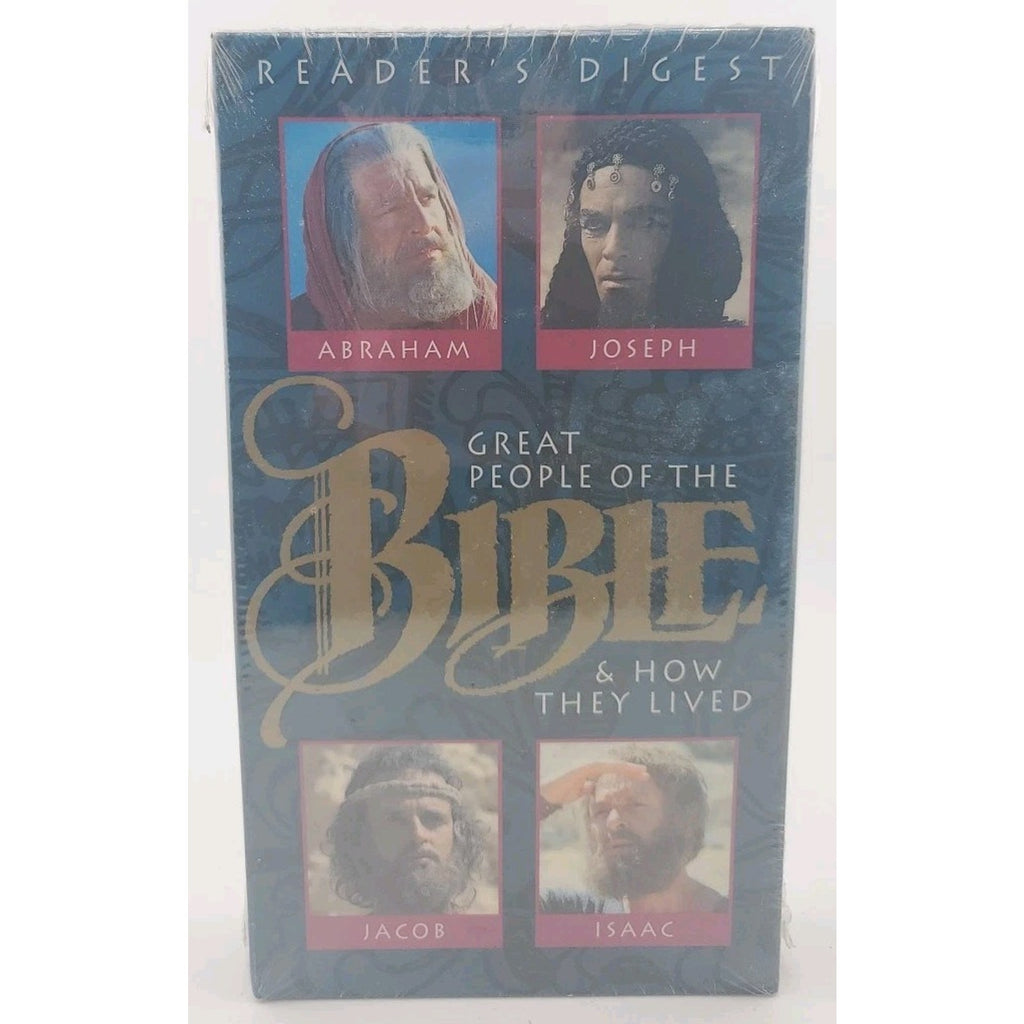 Great People of The Bible & How They Lived (VHS-1995) *Brand New*