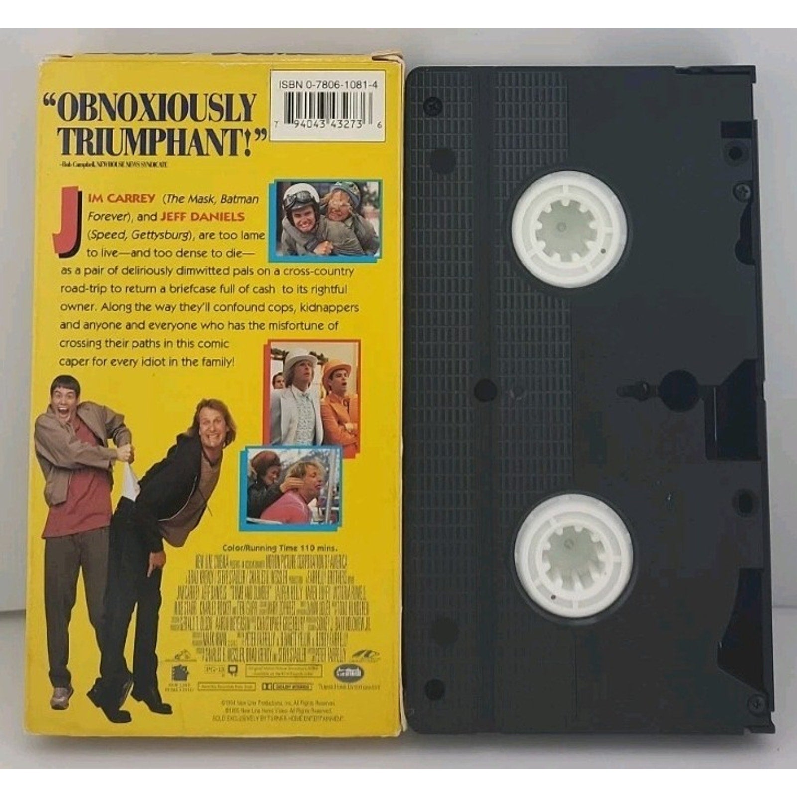Dumb and Dumber (VHS) Jeff Daniels Jim Carrey