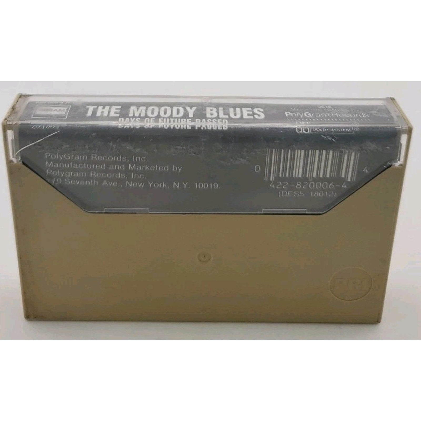 Days of Future Passed by The Moody Blues (Cassette, Feb-1987, Polydor)