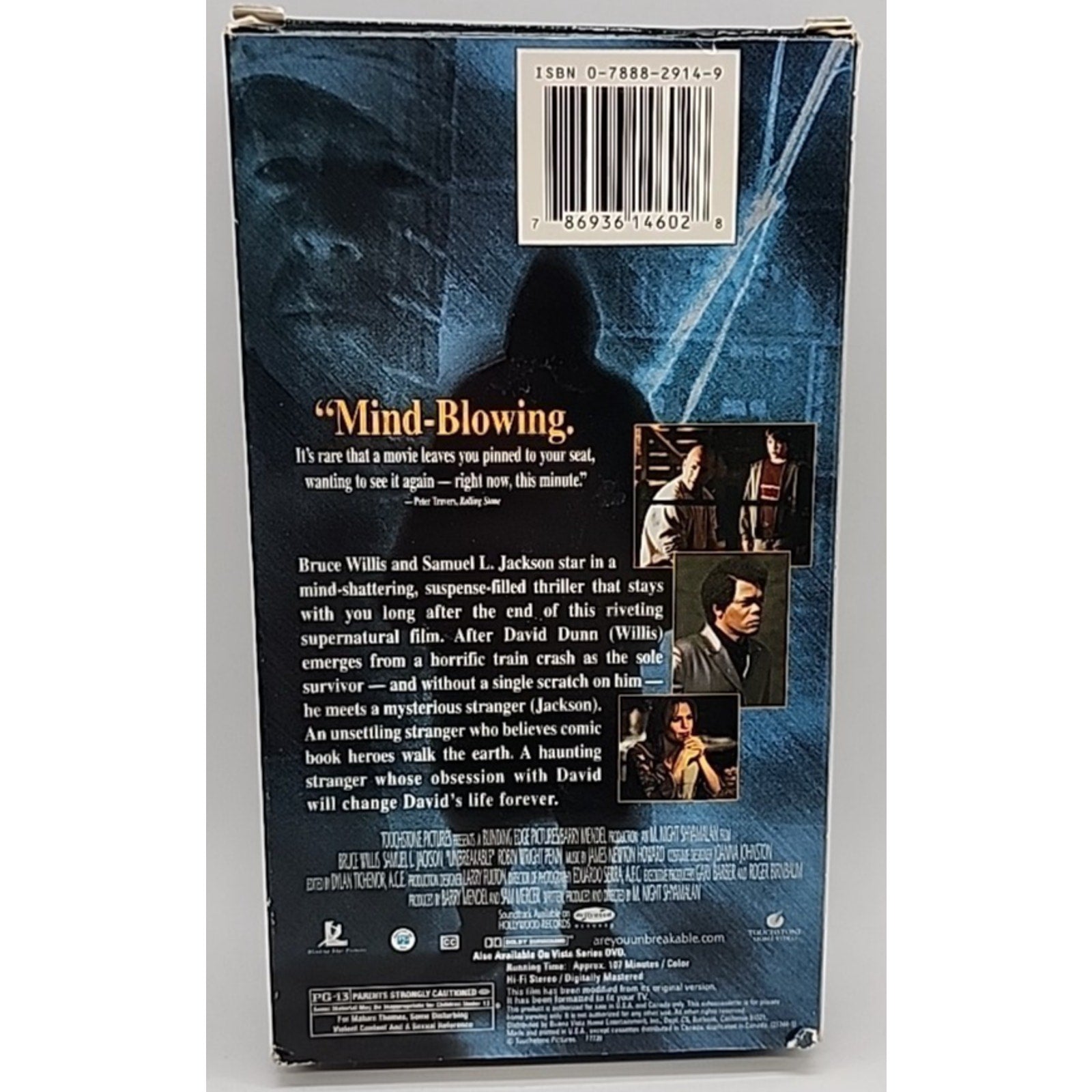 Unbreakable (VHS, 2001)
