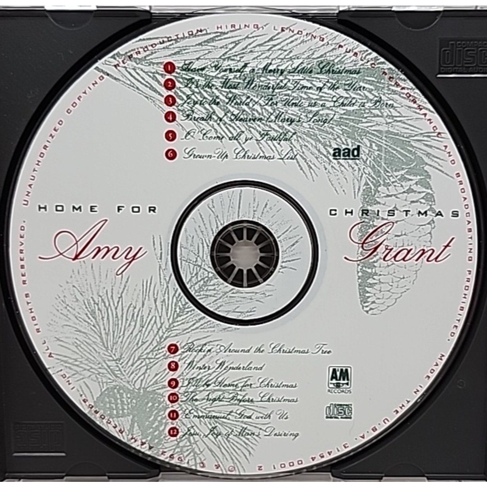 Home for Christmas by Amy Grant (CD, 1992)