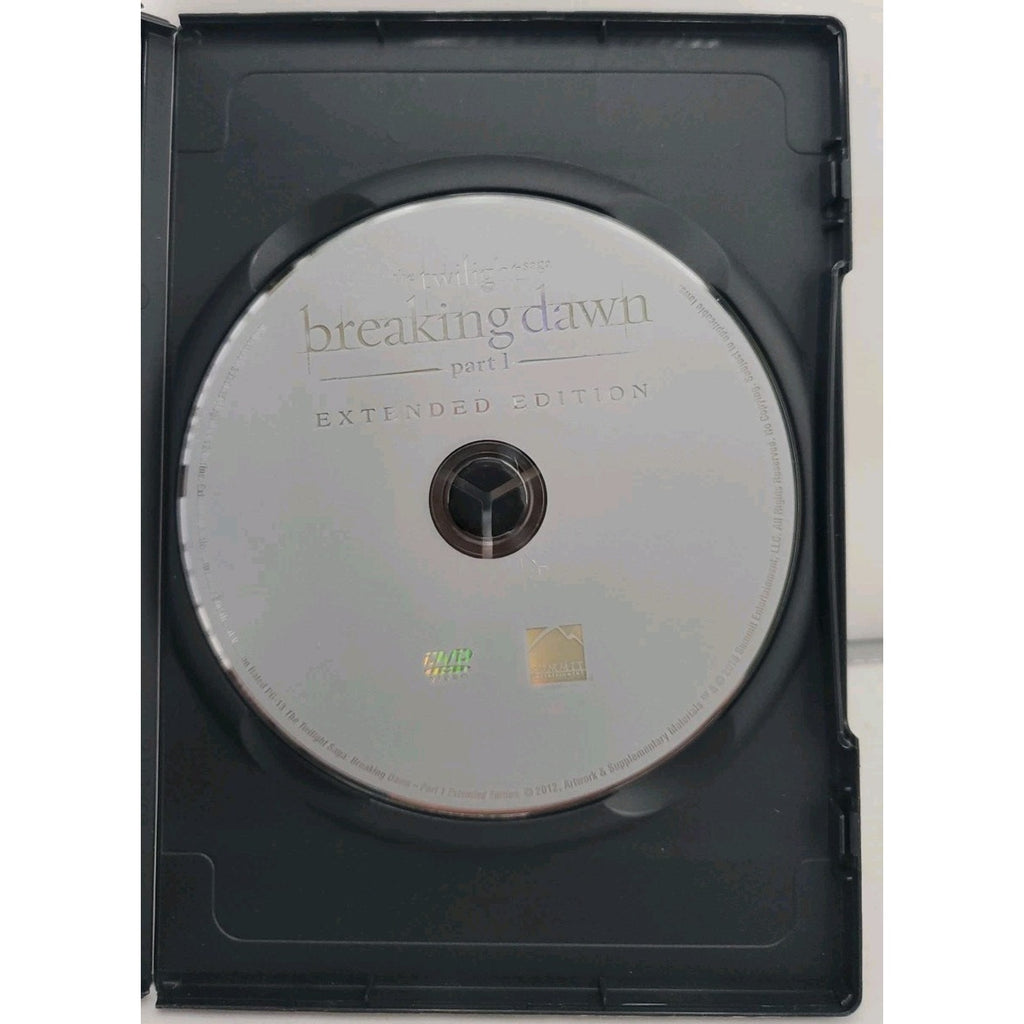 The Twilight Saga: Breaking Dawn, Part 1 Extended Edition (DVD, 2011)
