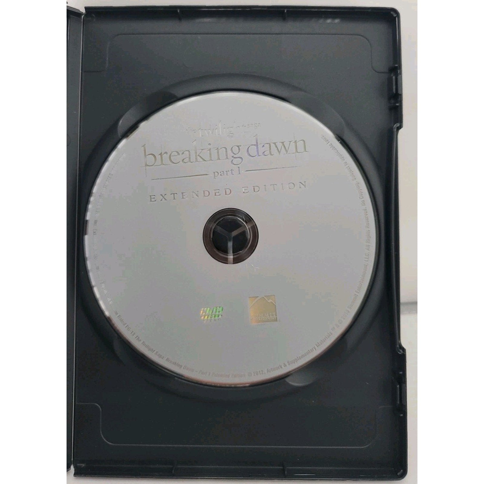 The Twilight Saga: Breaking Dawn, Part 1 Extended Edition (DVD, 2011)