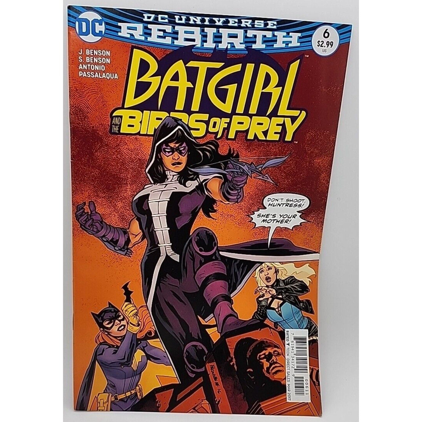 Batgirl and the Birds of Prey #6 DC Comics 2017 (DCU Rebirth)