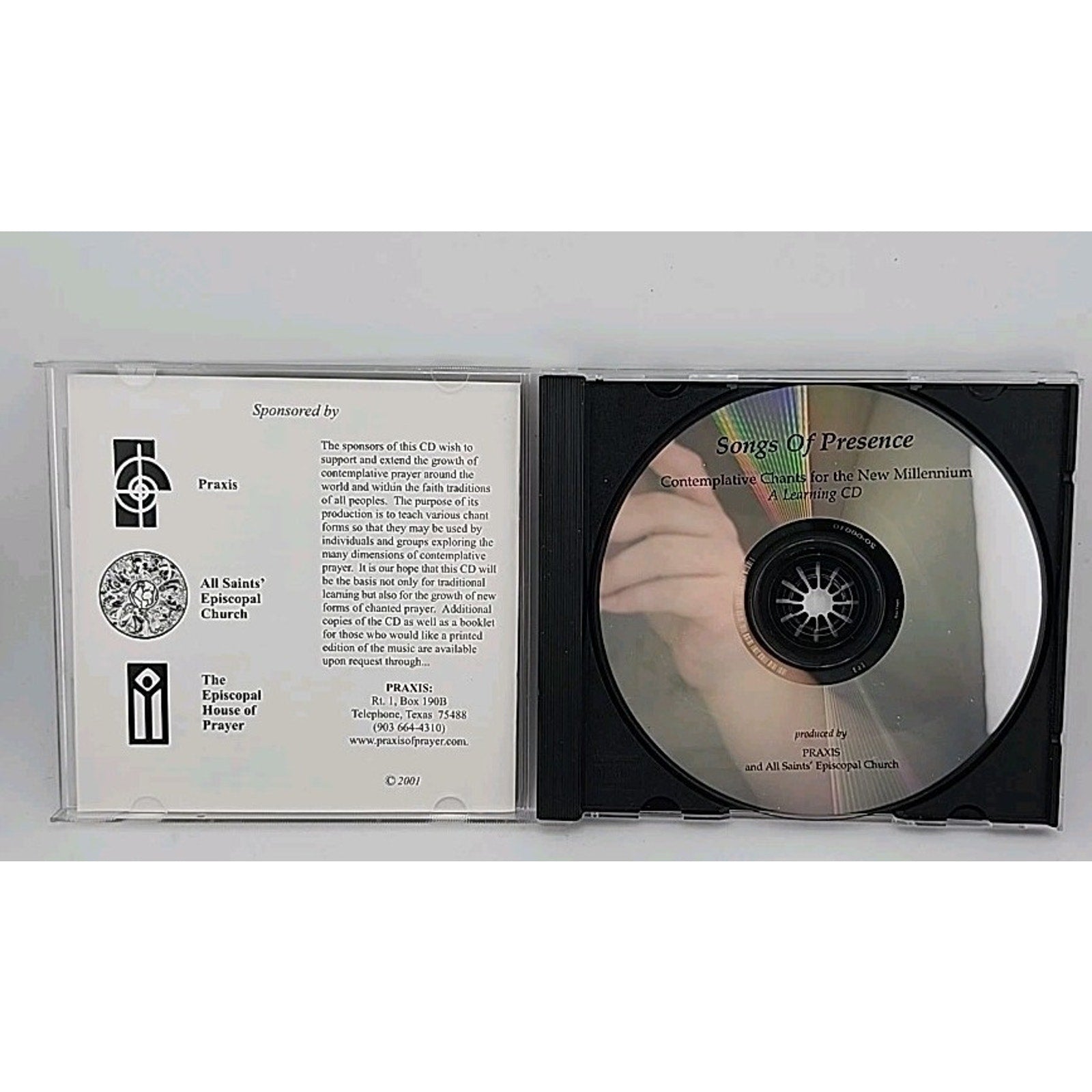 Songs Of Presence Contemplative Chants For The New Millennium (CD)