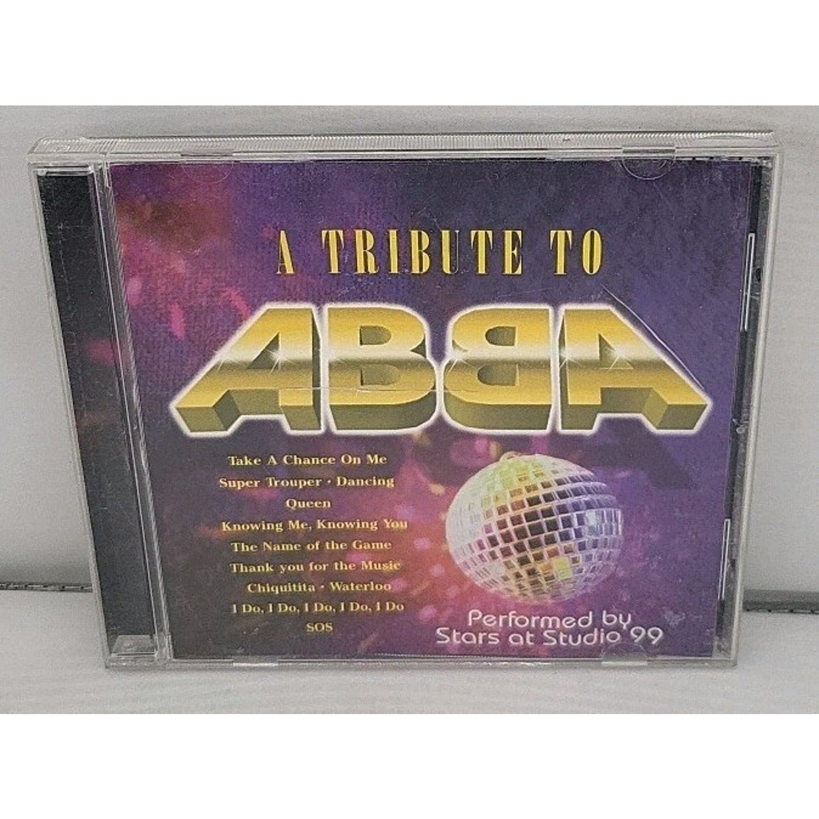 Tribute to ABBA by Stars at Studio 99 (CD, 2001)