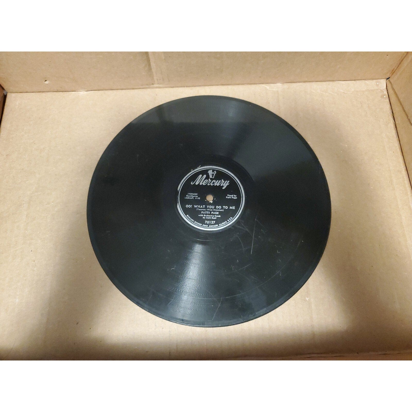 Now That I'm In Love Patti Page (Record)