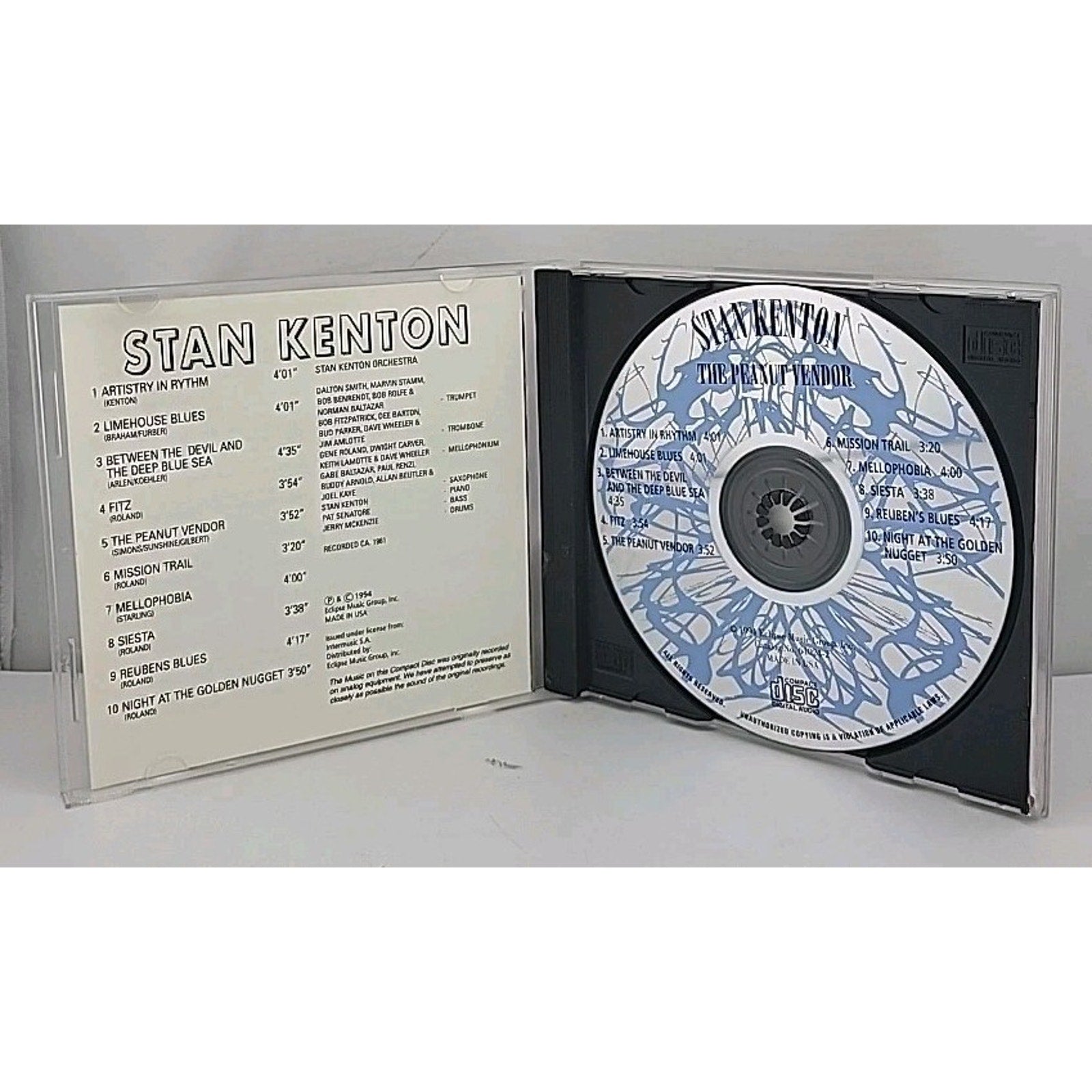 Stan Kenton / The Peanut Vendo by Stan Kenton (CD, 1994)