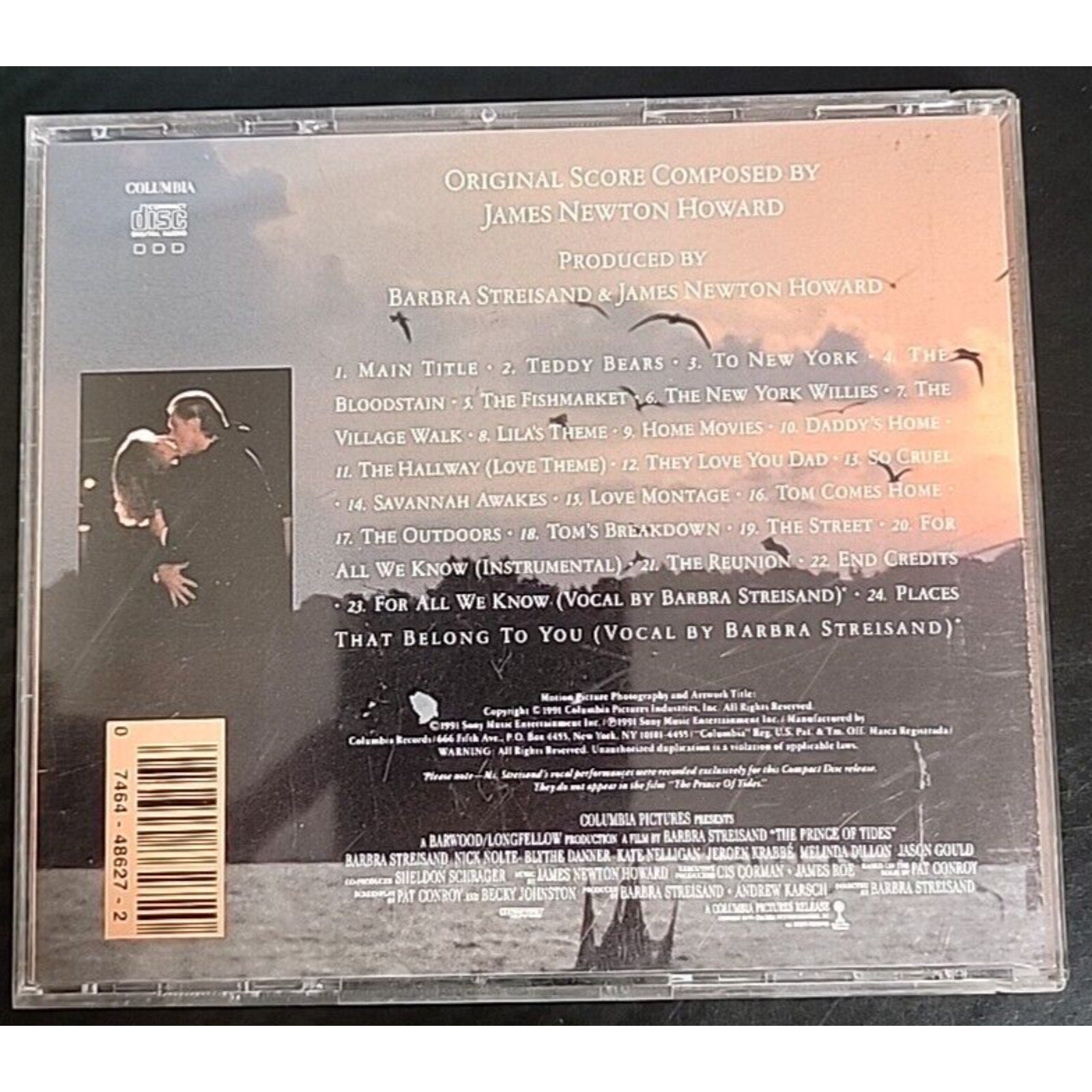 The Prince of Tides by James Newton Howard (CD, Nov-1991, Columbia (USA))