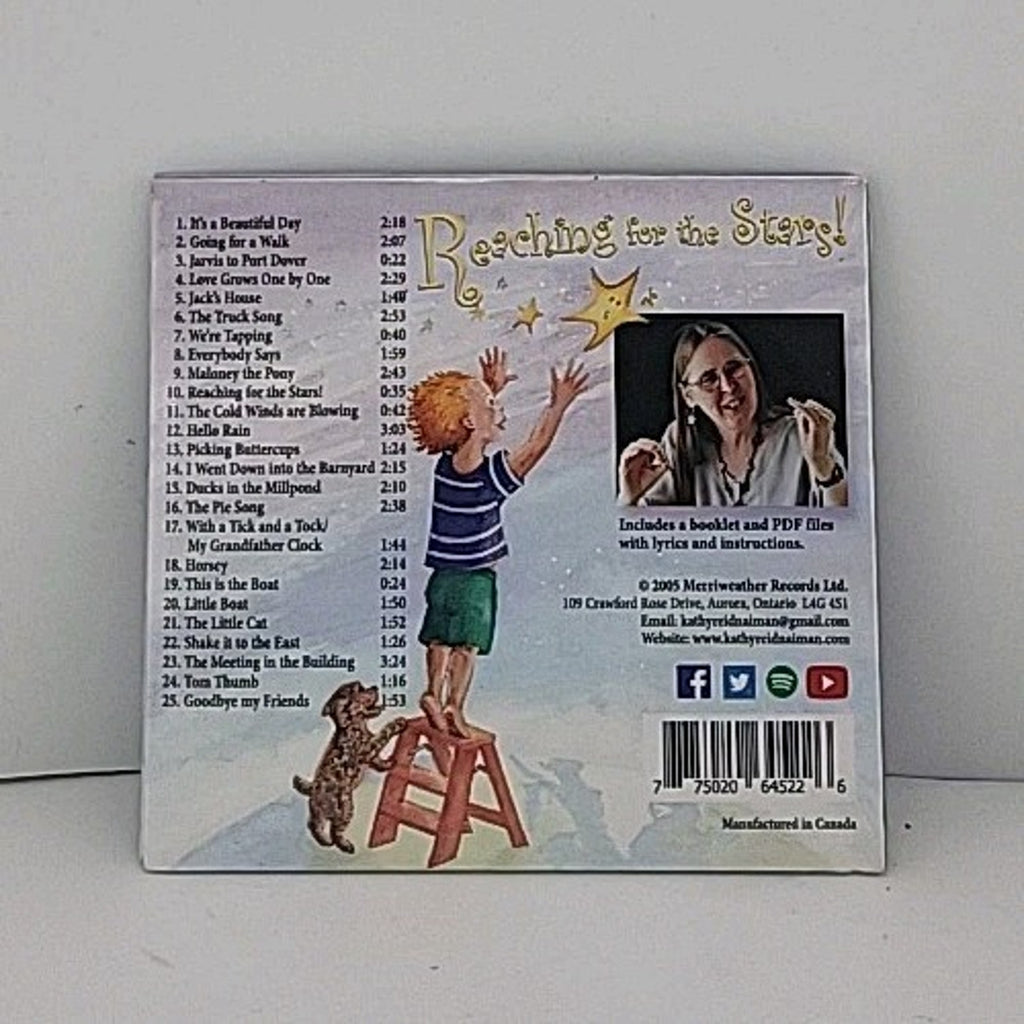 Reaching for the Stars! by Kathy Reid-Naiman (CD, 2007) *Brand New*