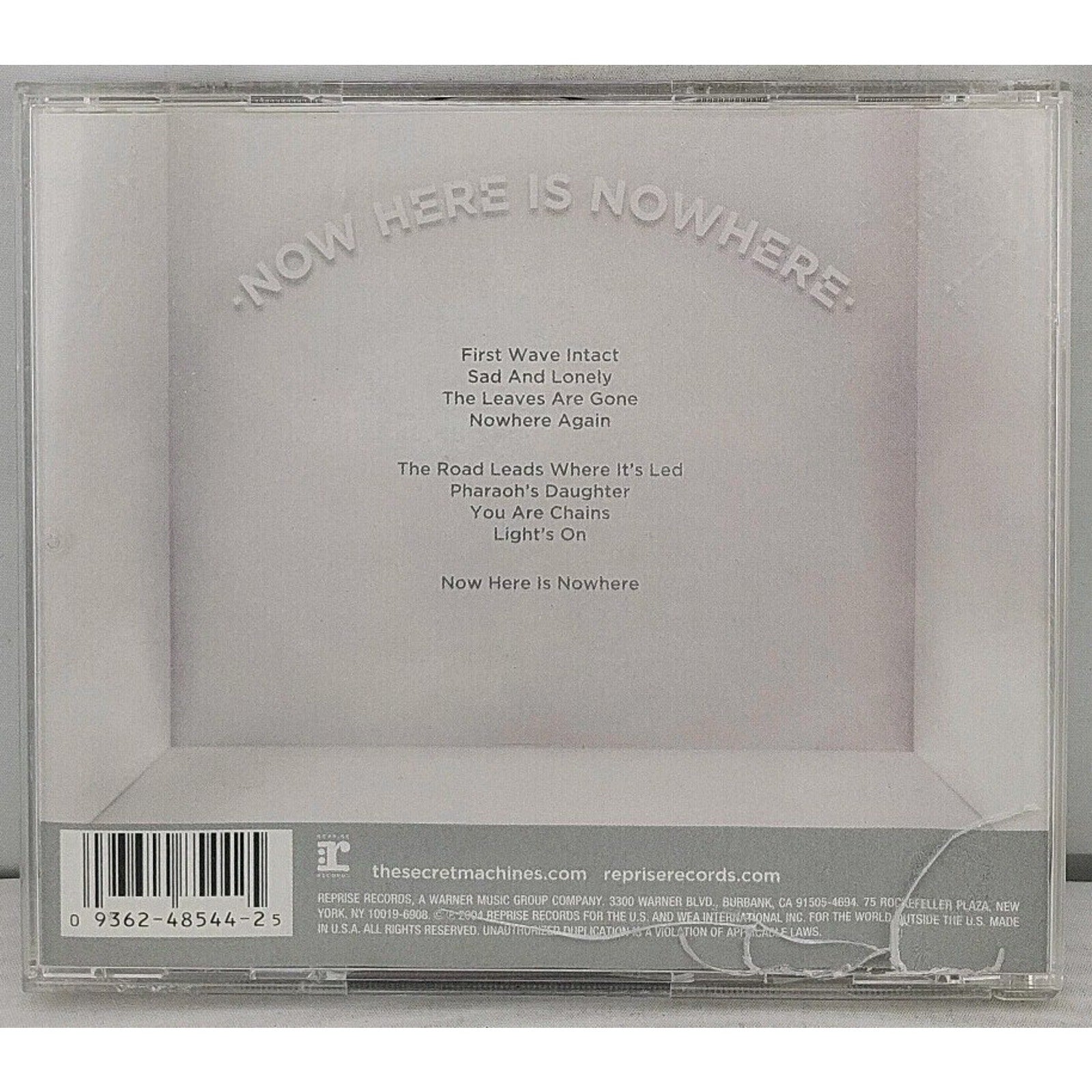 Now Here Is Nowhere by Secret Machines (CD, May-2004, Reprise)