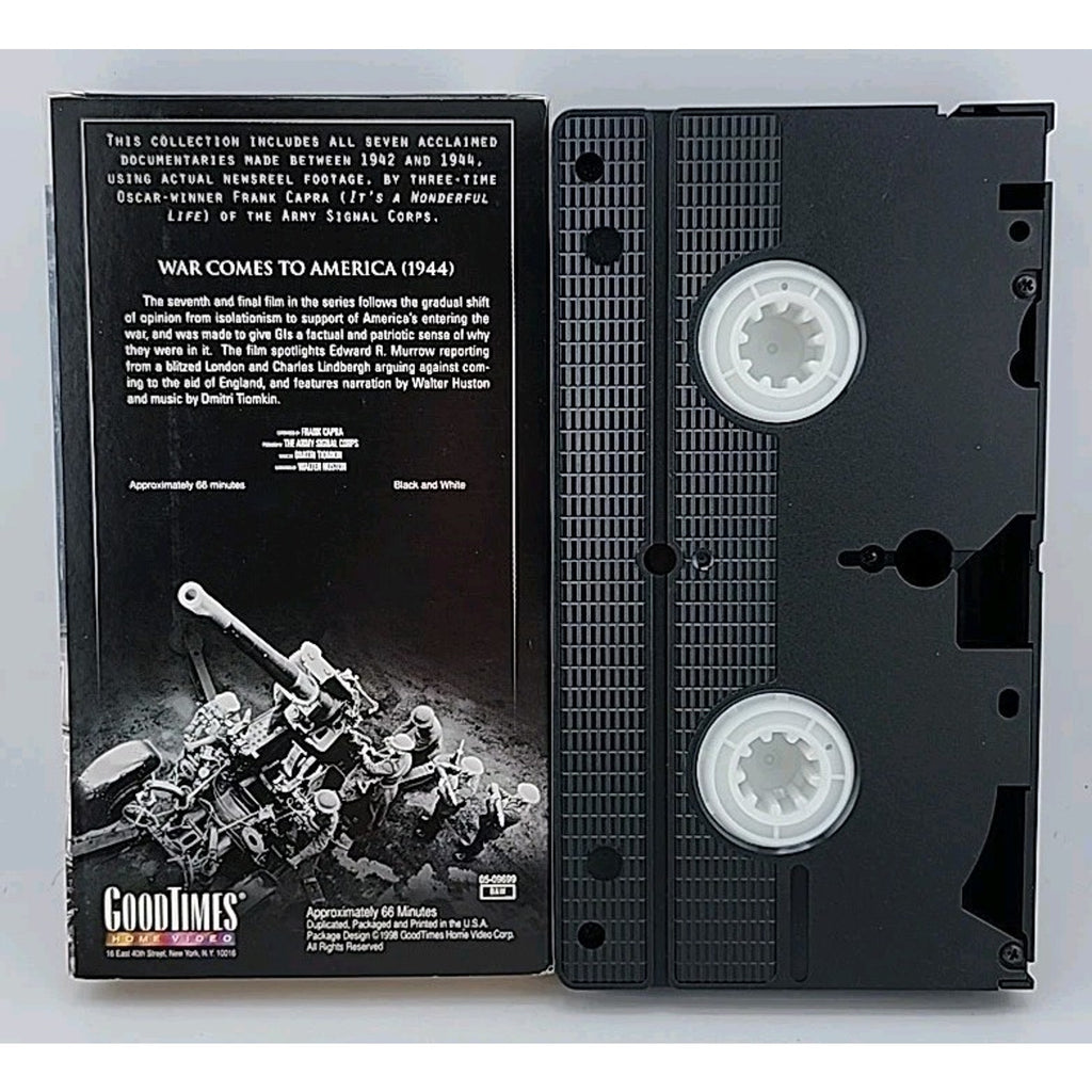Why We Fight - Series Set (VHS, 2002, 5-Tape Set)