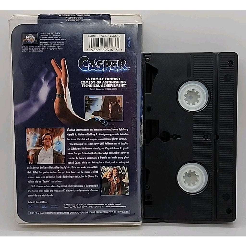 Casper (VHS, 1997, Clamshell)