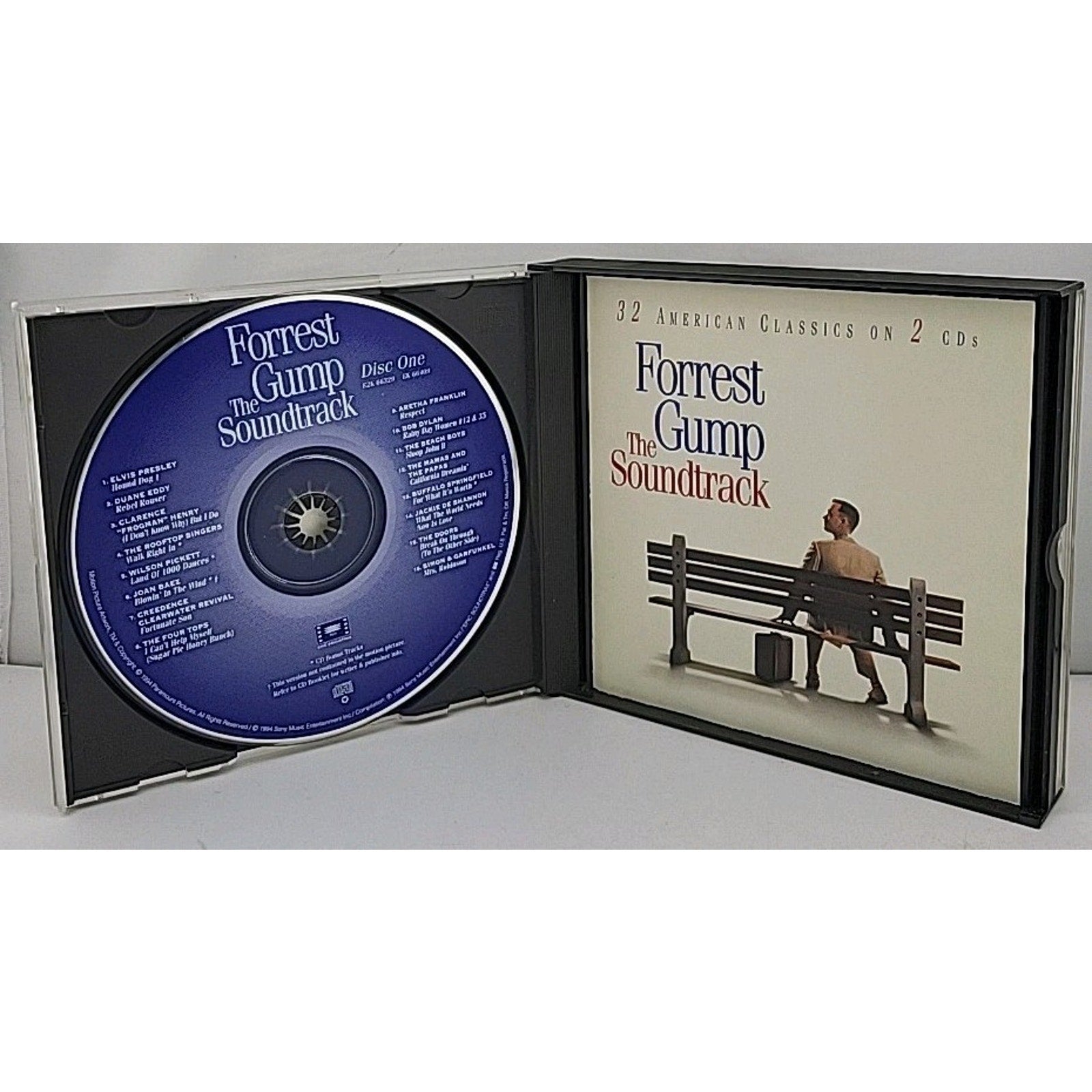 Forrest Gump [Remaster] by Original Soundtrack (CD, 1994, 2 Discs, Sony Music...