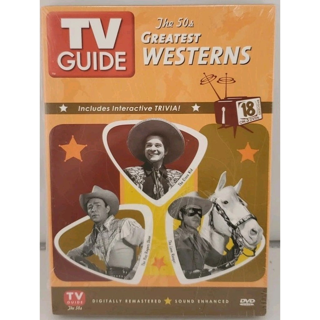 TV Guide: The 50s Greatest Westerns (DVD, 2005) *Brand New*