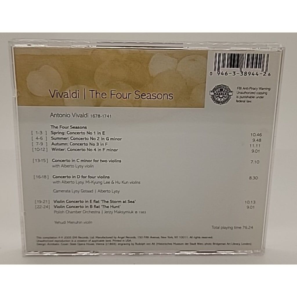 Vivaldi: The Four Seasons - The Storm at Sea, The Hunt (CD)
