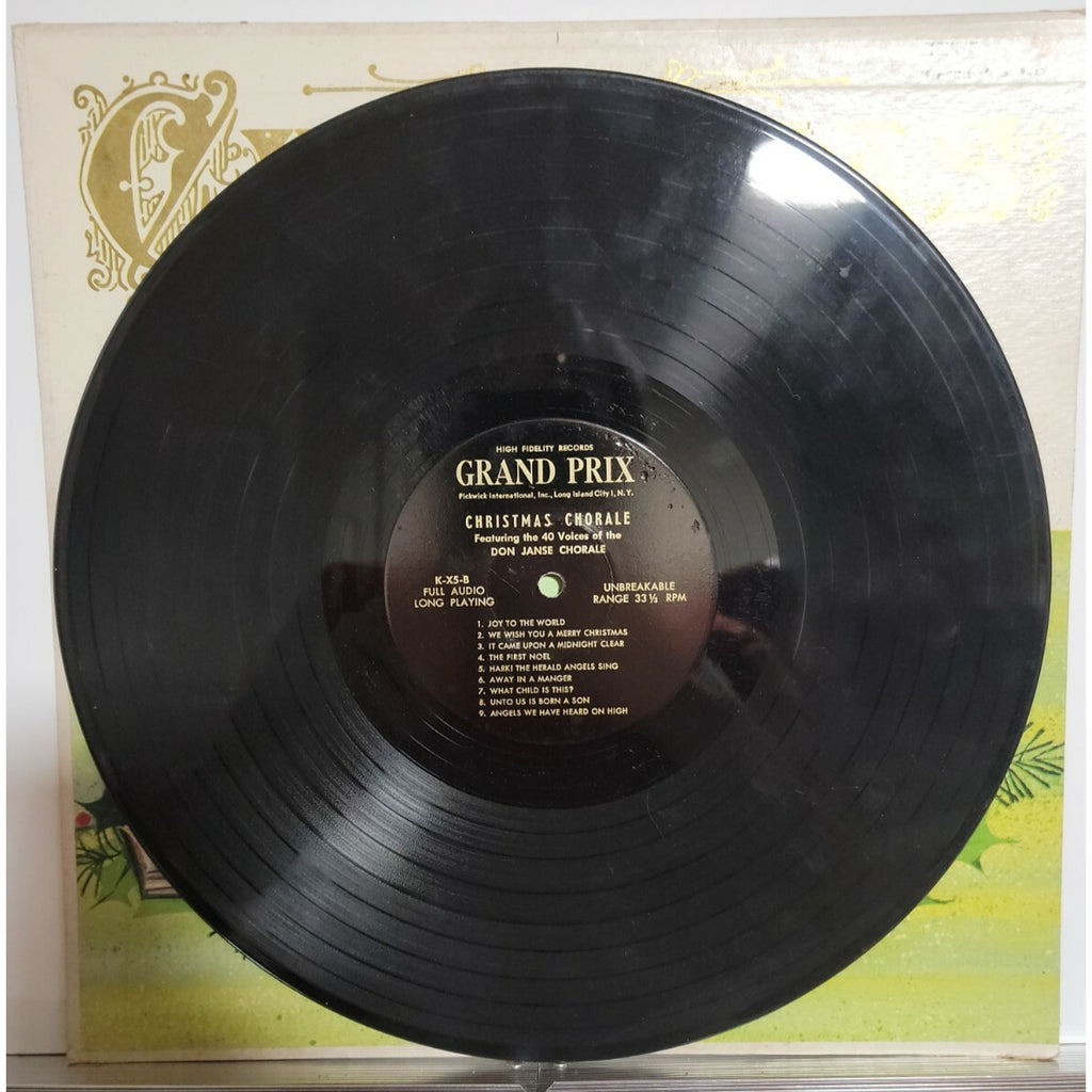 The Don Janse Chorale – Christmas Chorale (Vinyl)