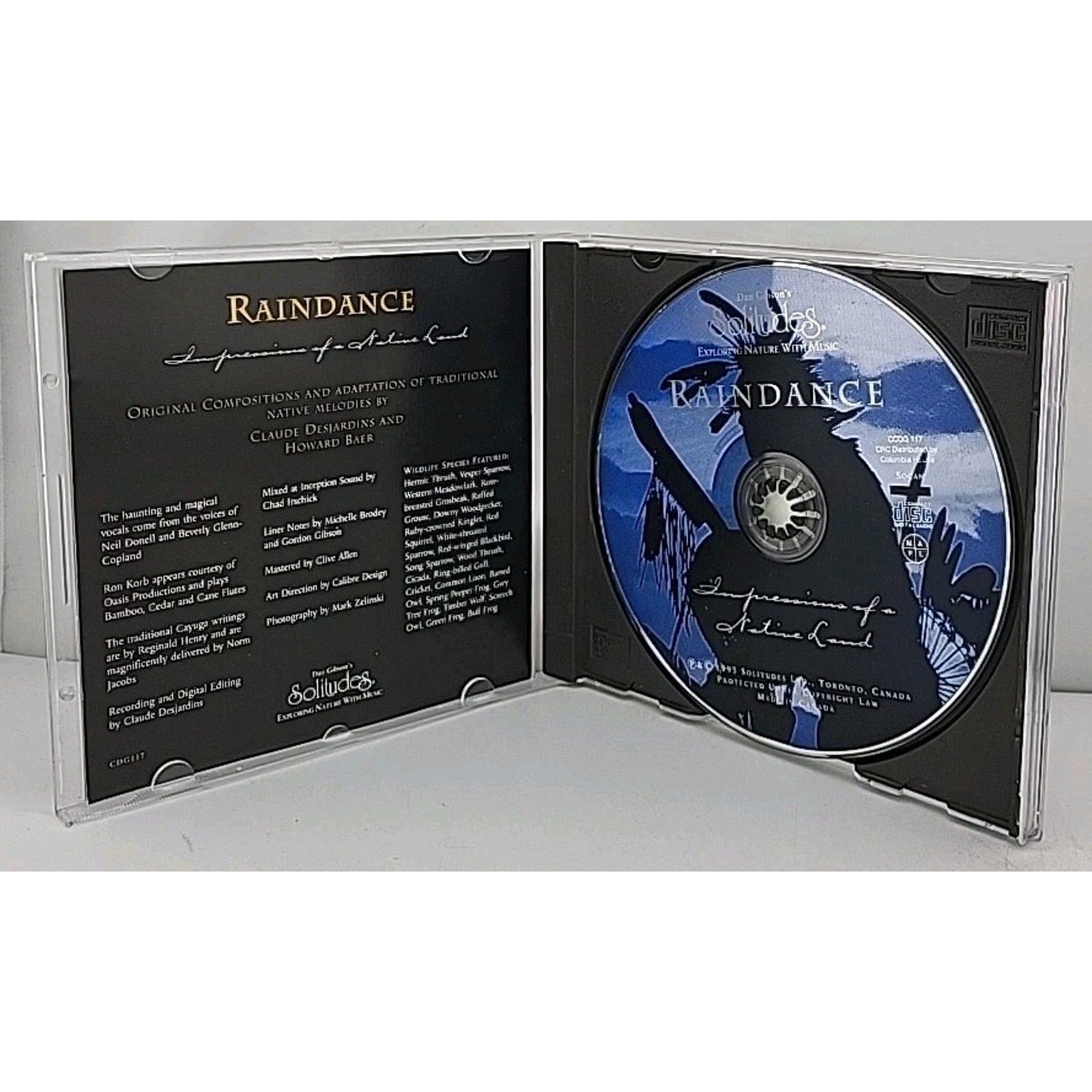 Raindance by Dan Gibson (CD, Apr-1997, Solitudes)