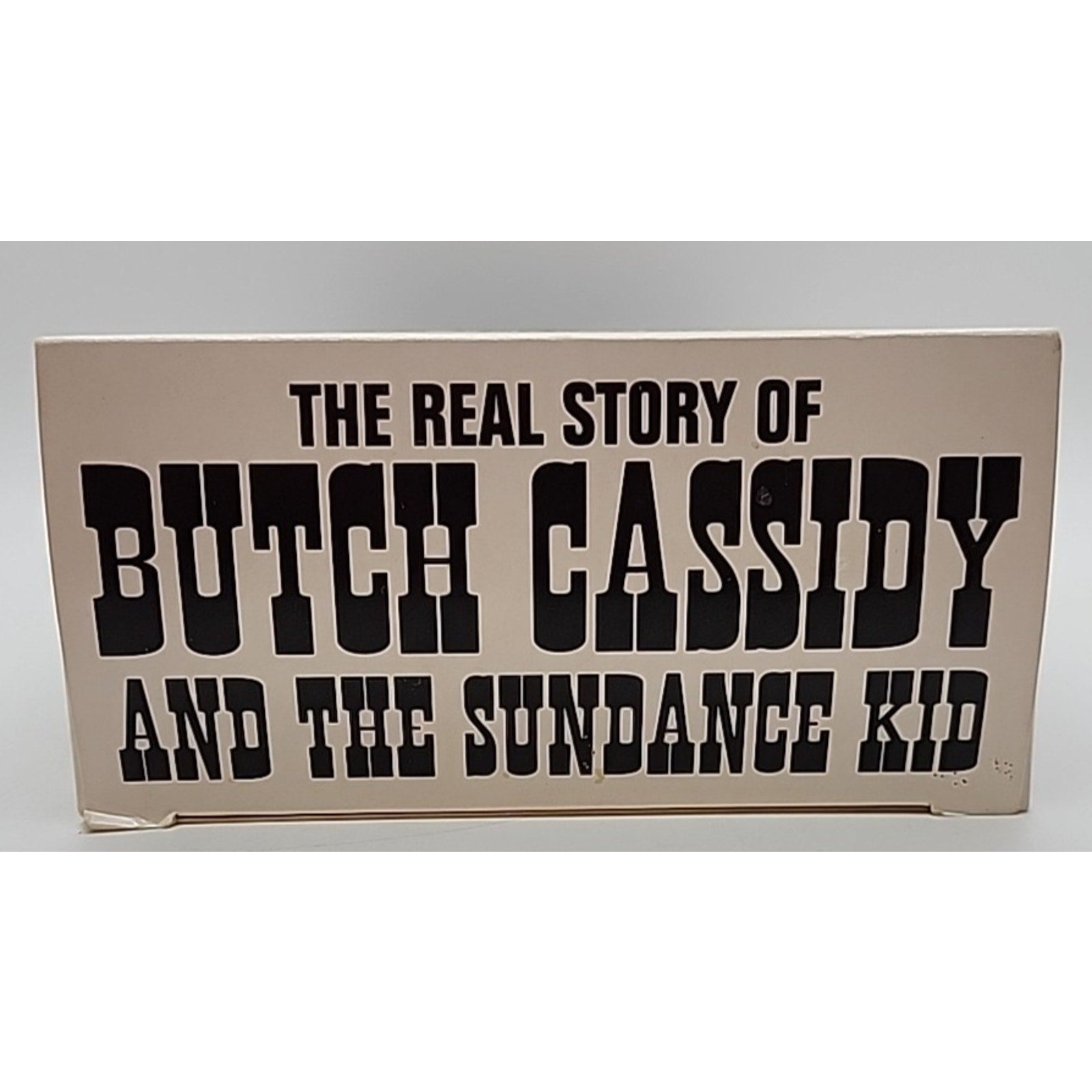 The Real Story of Butch Cassidy And The Sundance Kid 2-VHS Set Collector's Editi