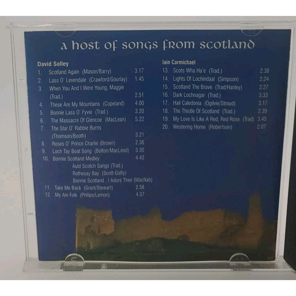 A Host Of Songs From Scotland 20 Of Your Favourite Scottish Songs Cd