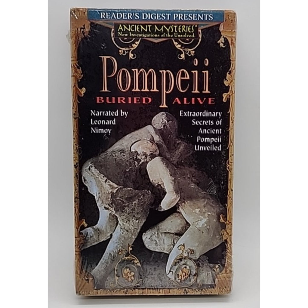 Pompeii Buried Alive Reader's Digest VHS *Brand New*