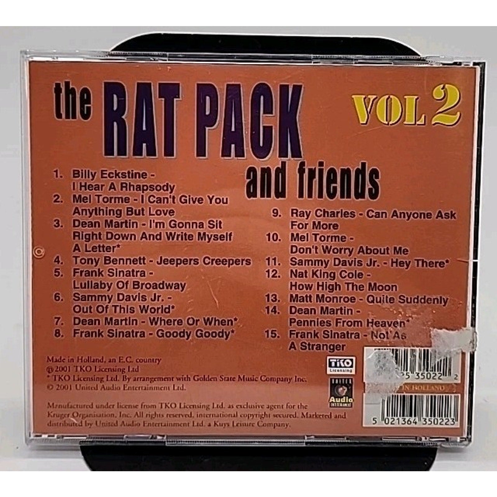 The Rat Pack and Friends Juke Box Hits, Volume 2 CD