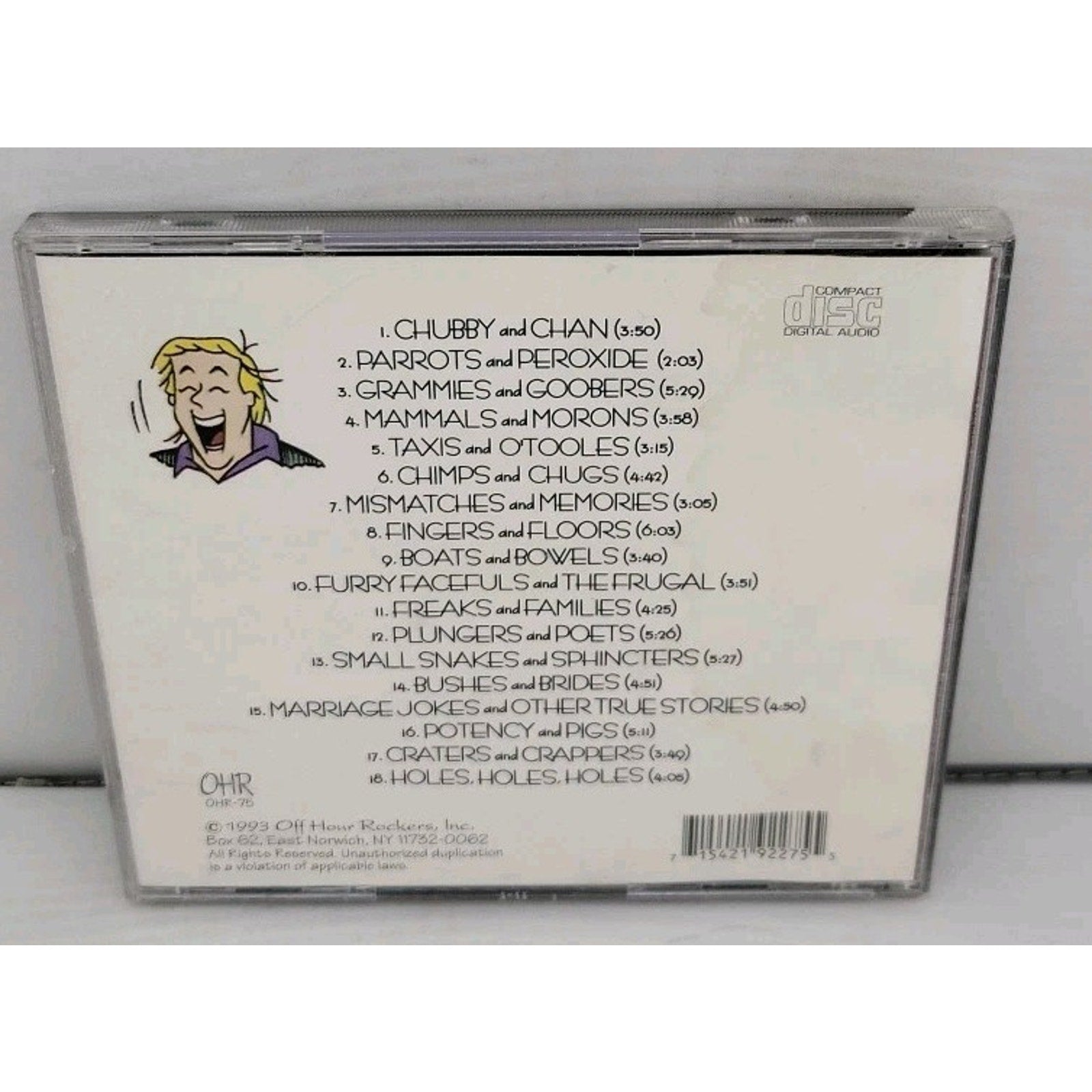 Jackie Martling The Joke Man CD