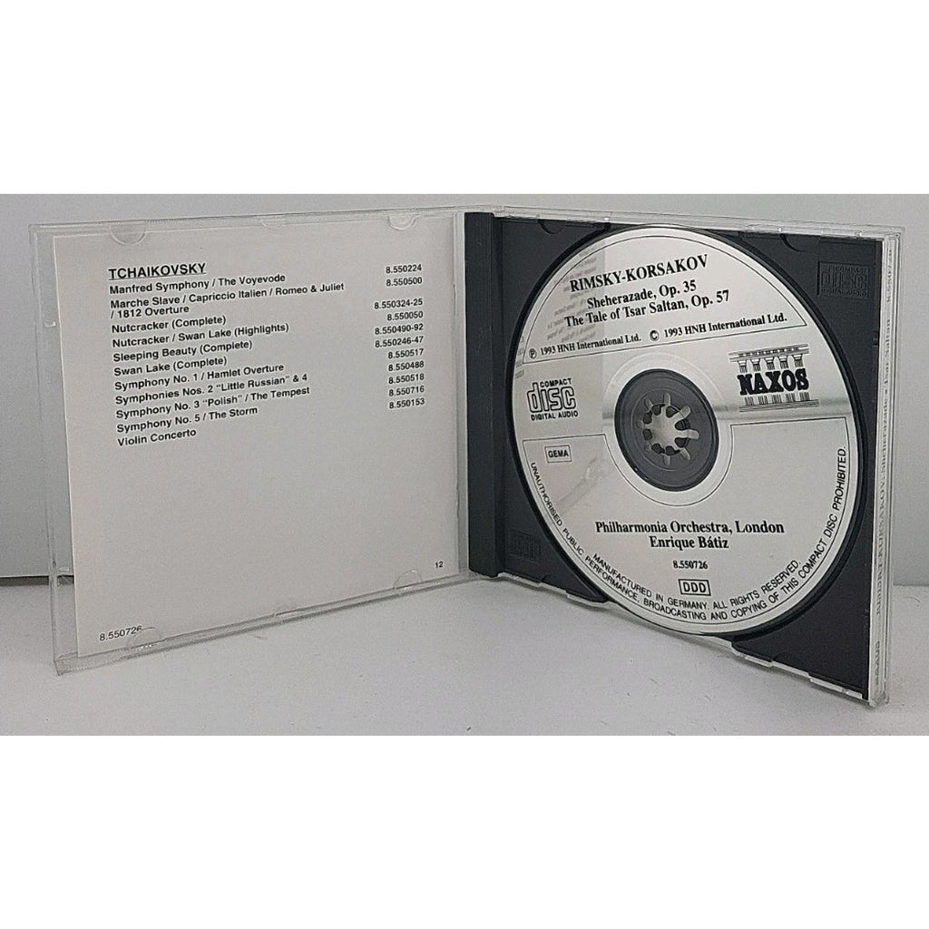 Rimsky-korsakov Sheherazade Op. 35 CD Philharmonia Orchestra