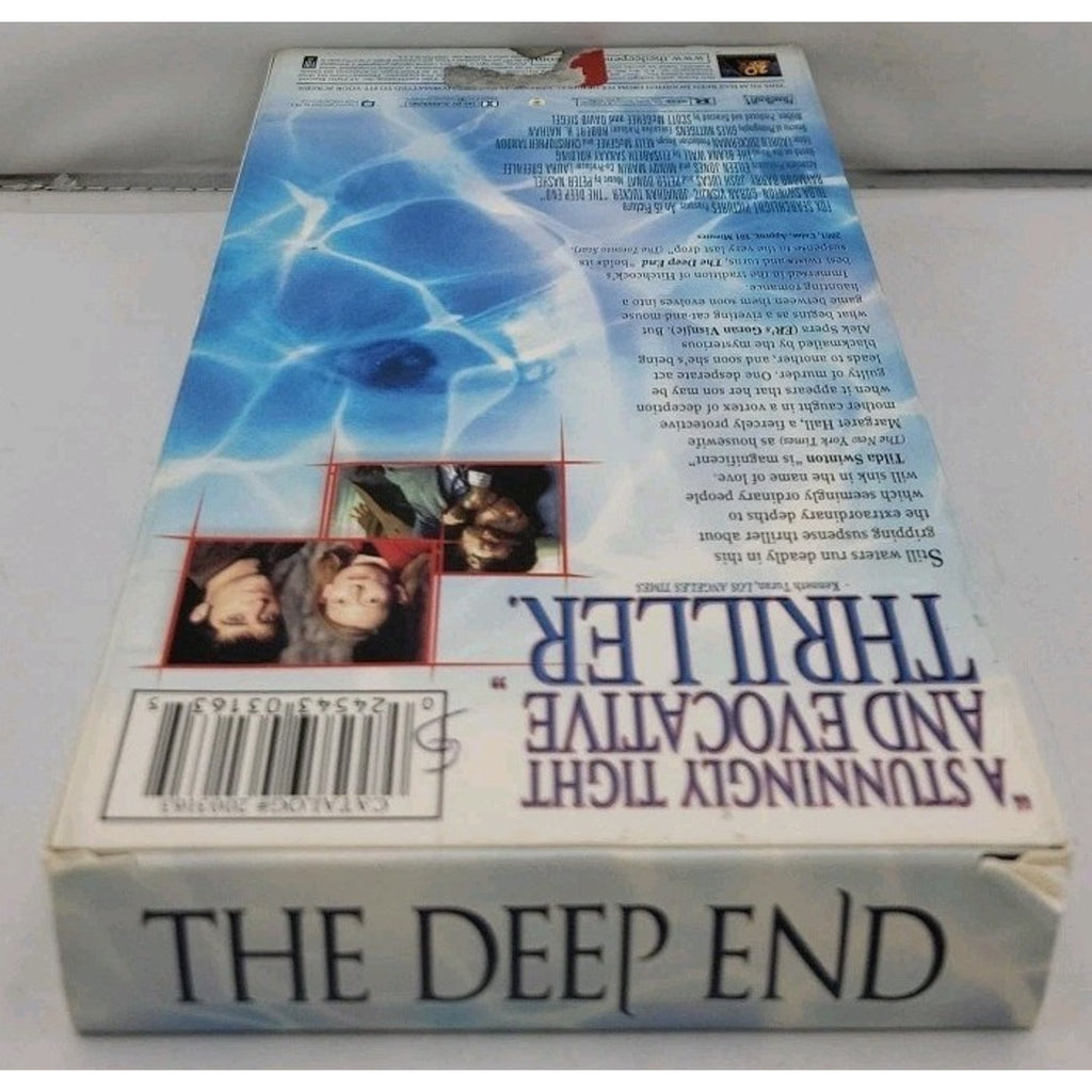 The Deep End VHS Blue Cassette