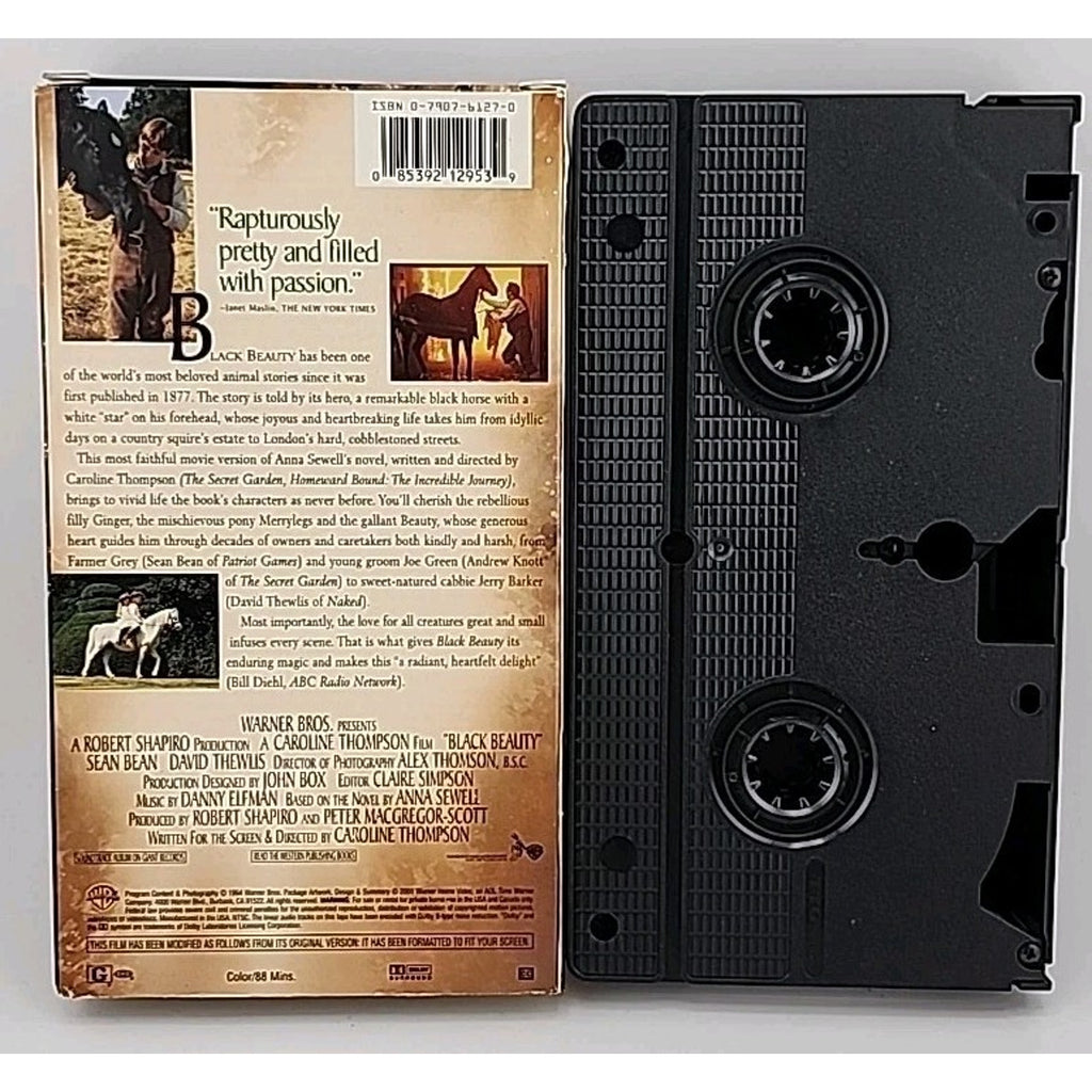 Black Beauty (1994) (VHS, 1994)