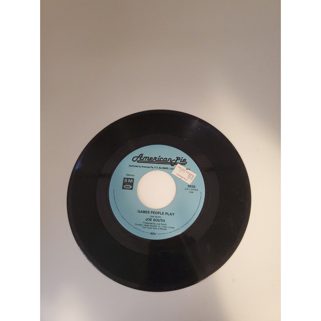 Joe South Games People Play (Record)