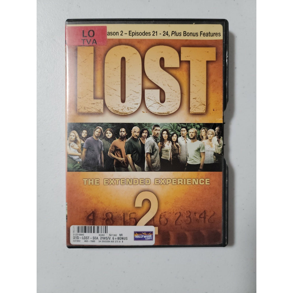 Lost: The Complete Second Season (DVD, 2005) *Discs 1-3,5&6 Only*