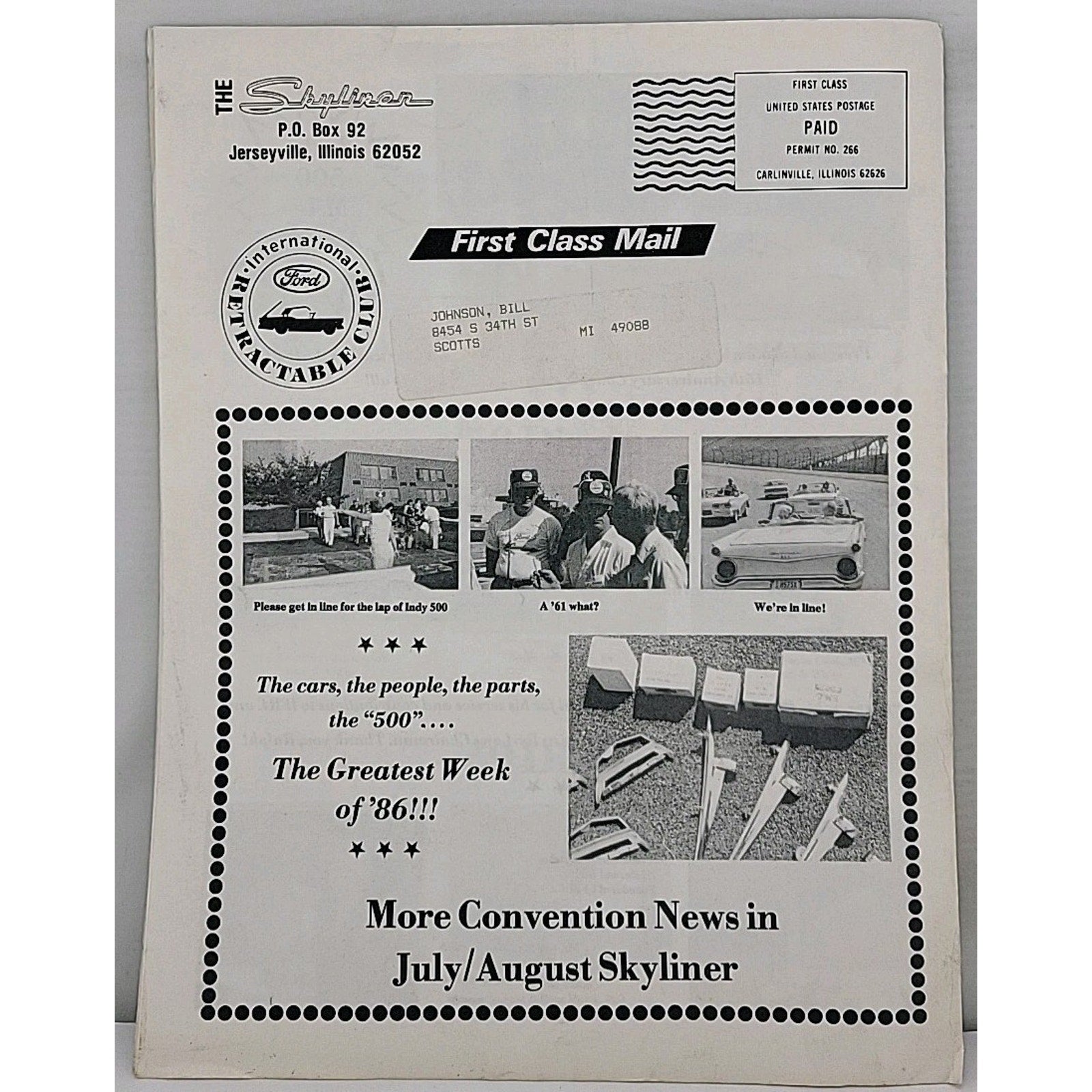 The Skyliner - July 16-20 1986