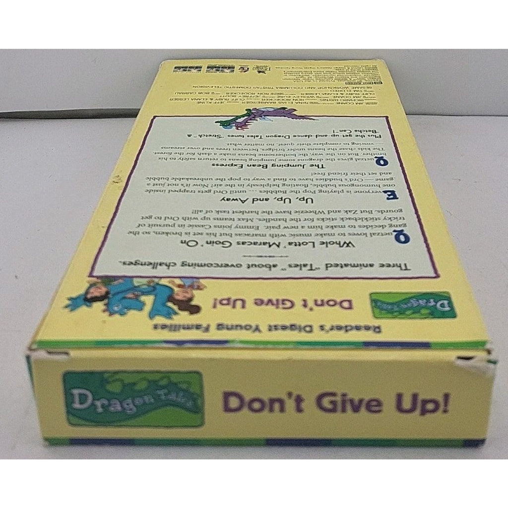 Dragon's Tales Don't Give Up (VHS)