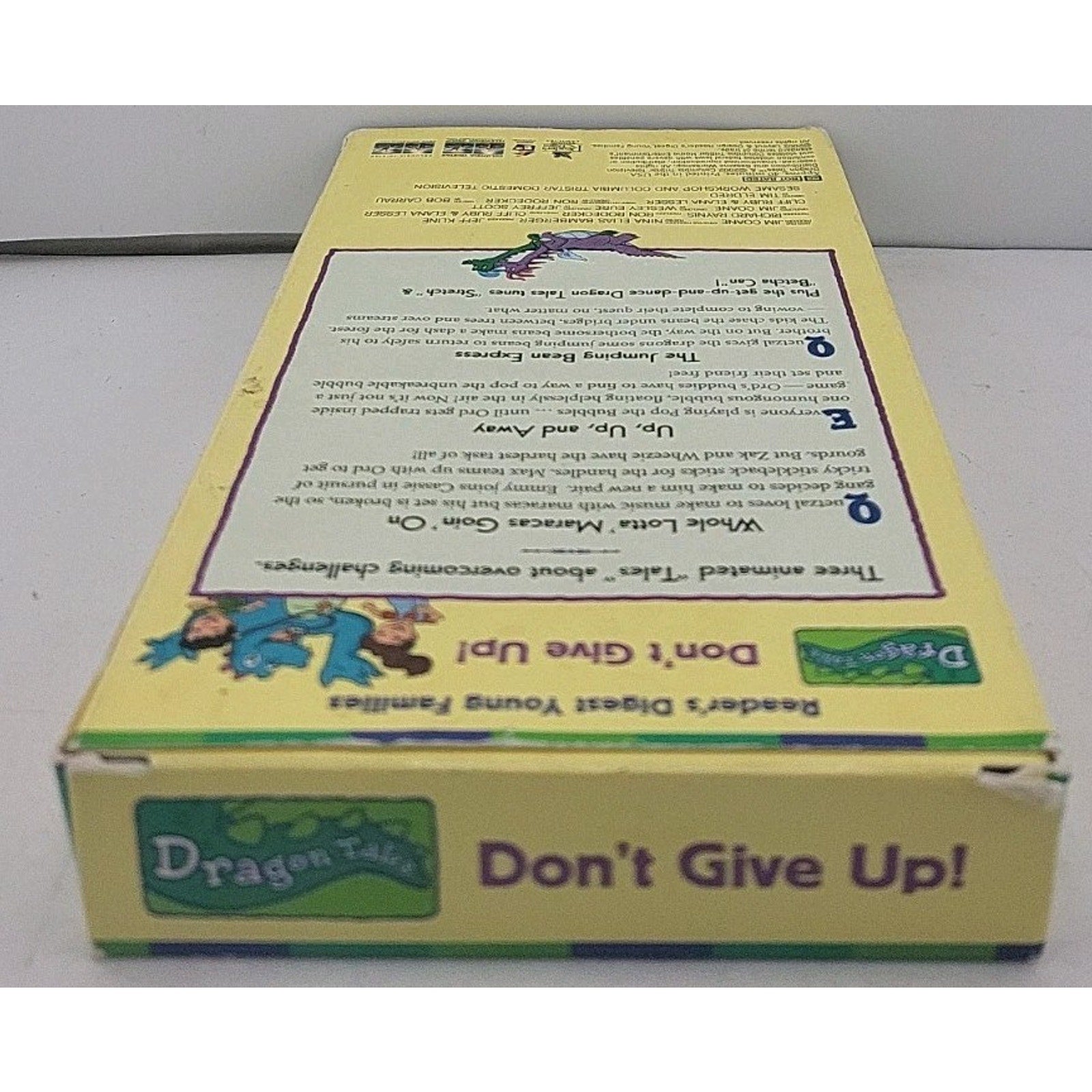 Dragon's Tales Don't Give Up (VHS)
