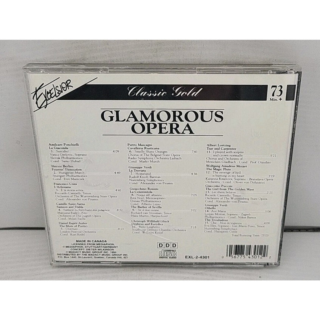 Excelsior Classic Gold Glamorous Opera CD