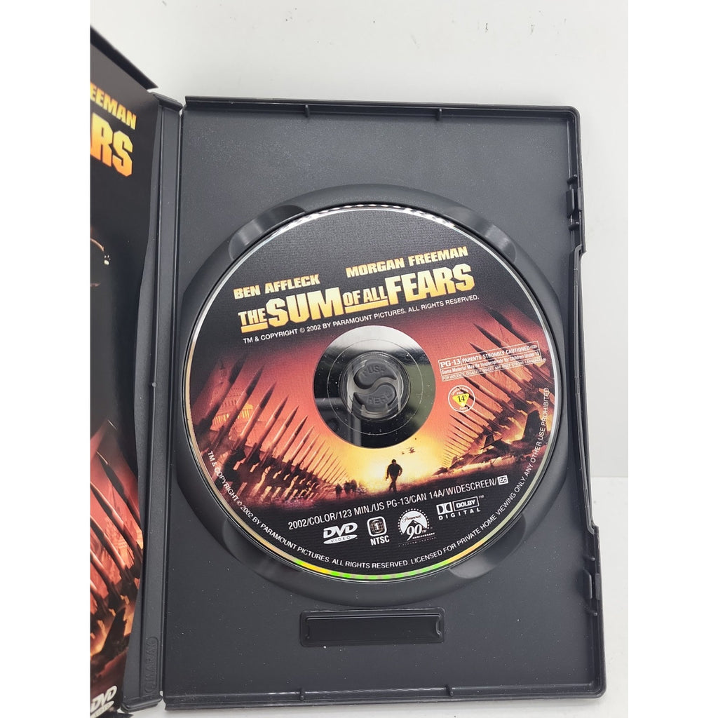 The Sum of All Fears (DVD, 2002)