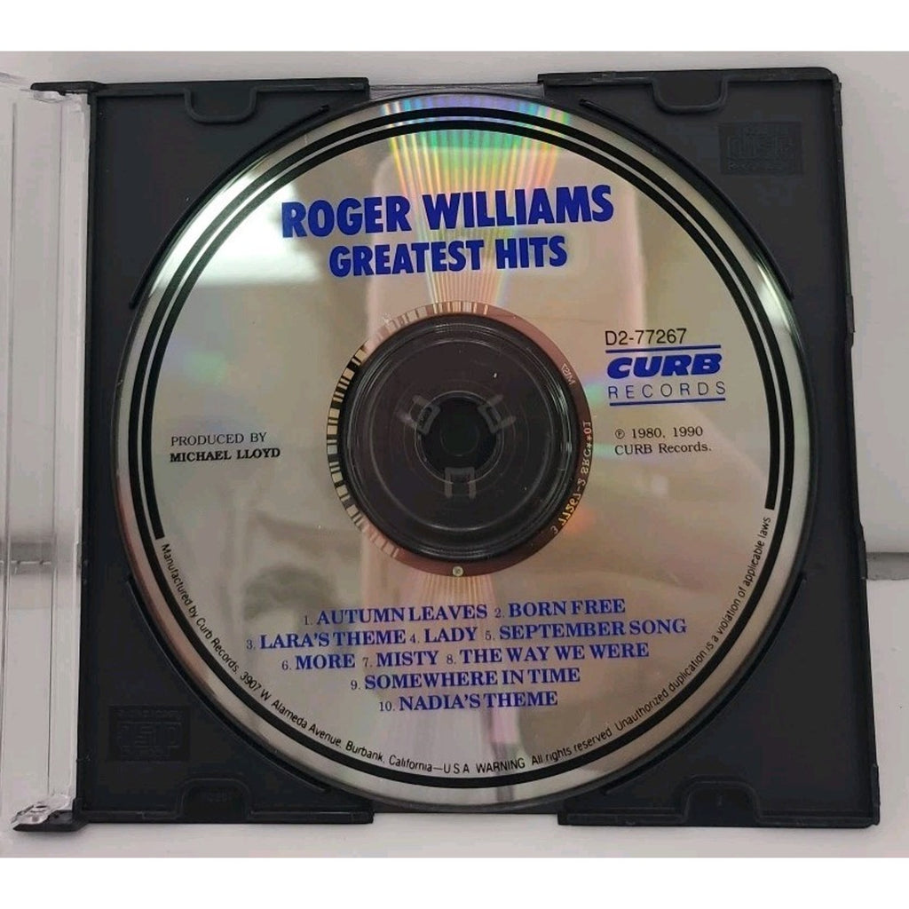 Greatest Hits by Williams, Roger (CD, 1990)