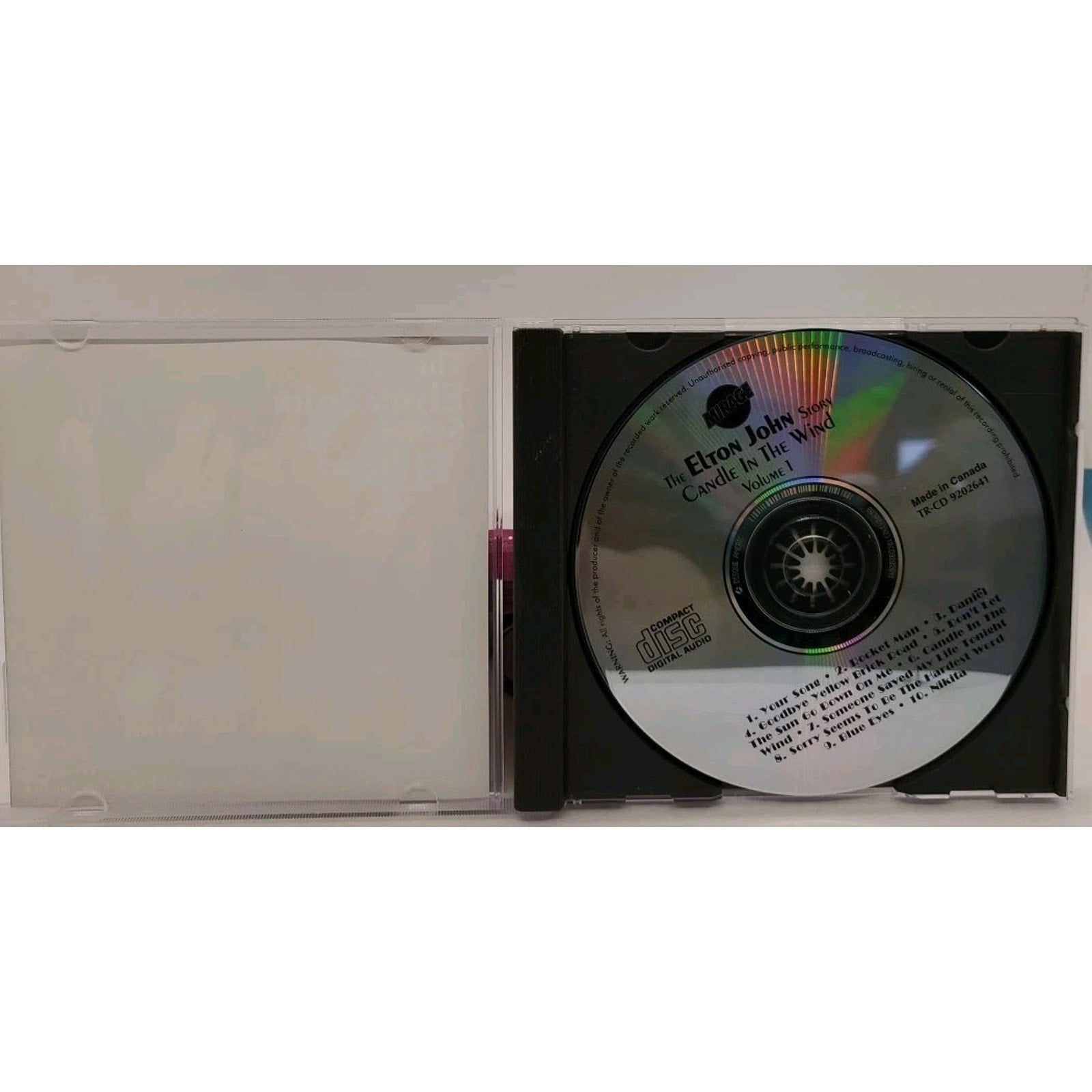 The Elton John Story Candle in the Wind CD Gary Tesca Orchestra