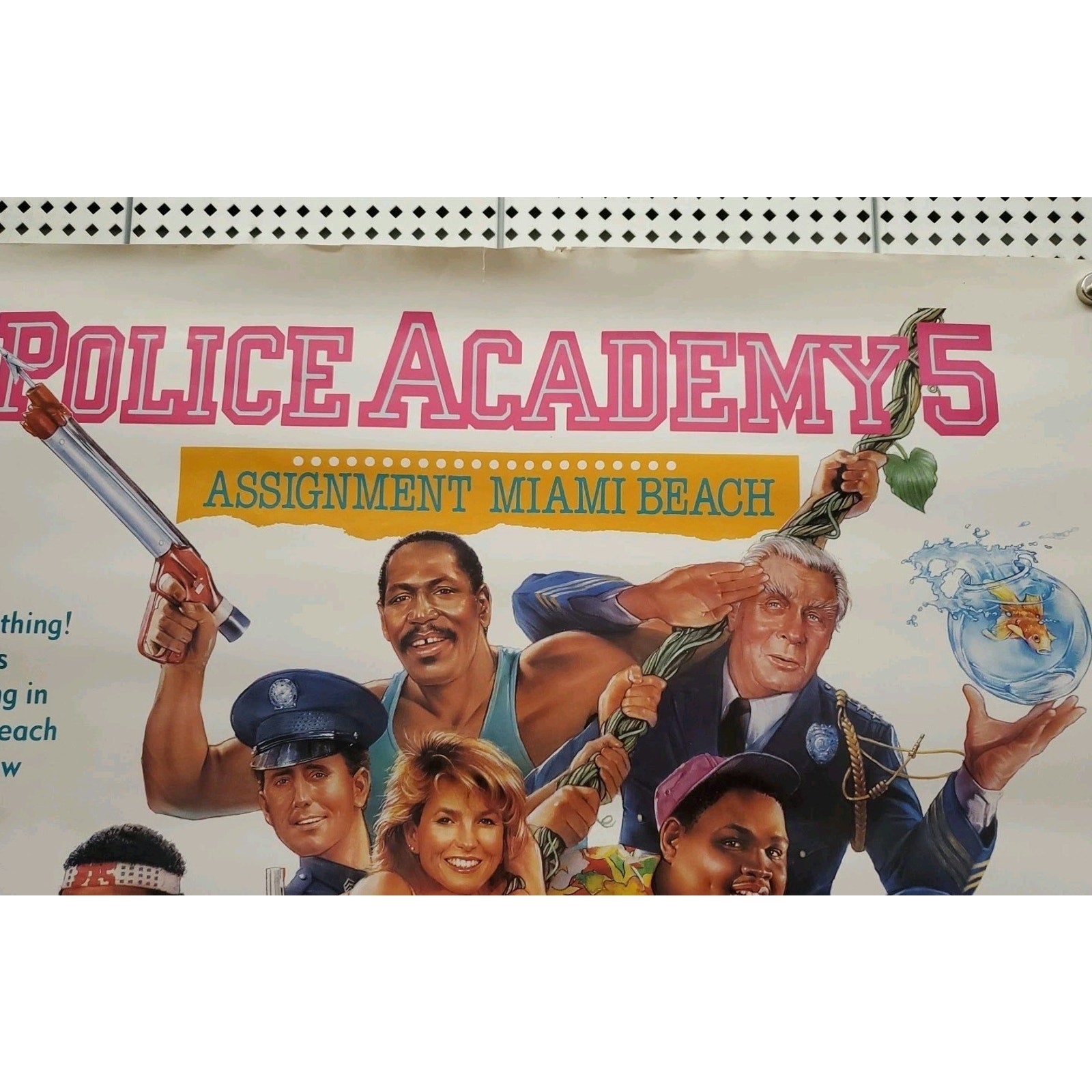Police Academy 5 Original Movie Poster 1988 27x40 Single Sided