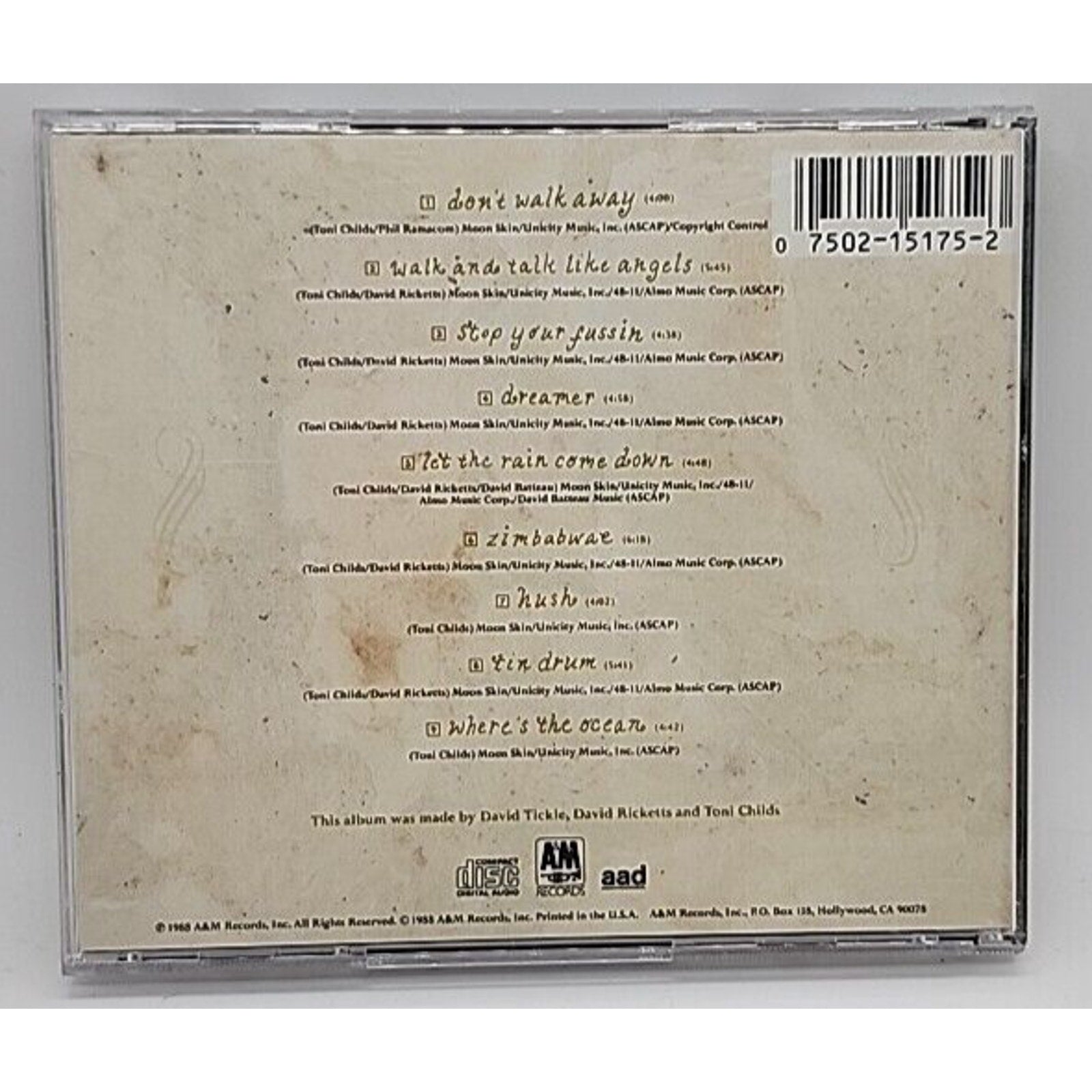 Union by Toni Childs (CD, 1993)