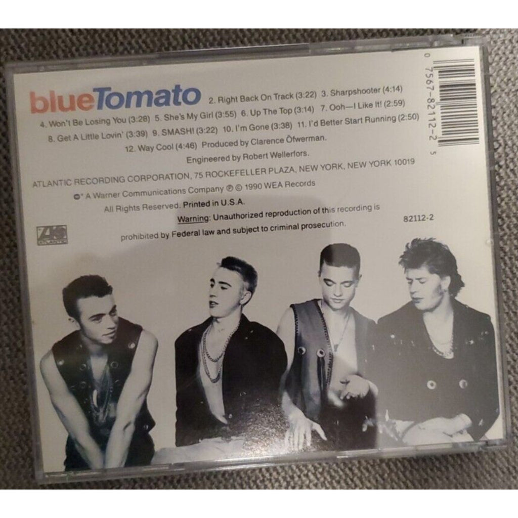 Blue Tomato * by The Creeps (Sweden) (CD, Jun-1990, Atlantic (Label))