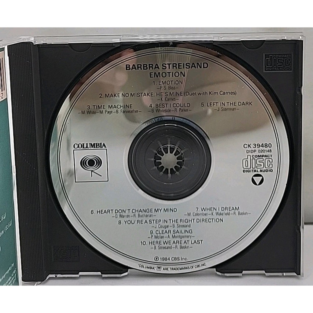 Emotion by Barbra Streisand (CD, 1990)