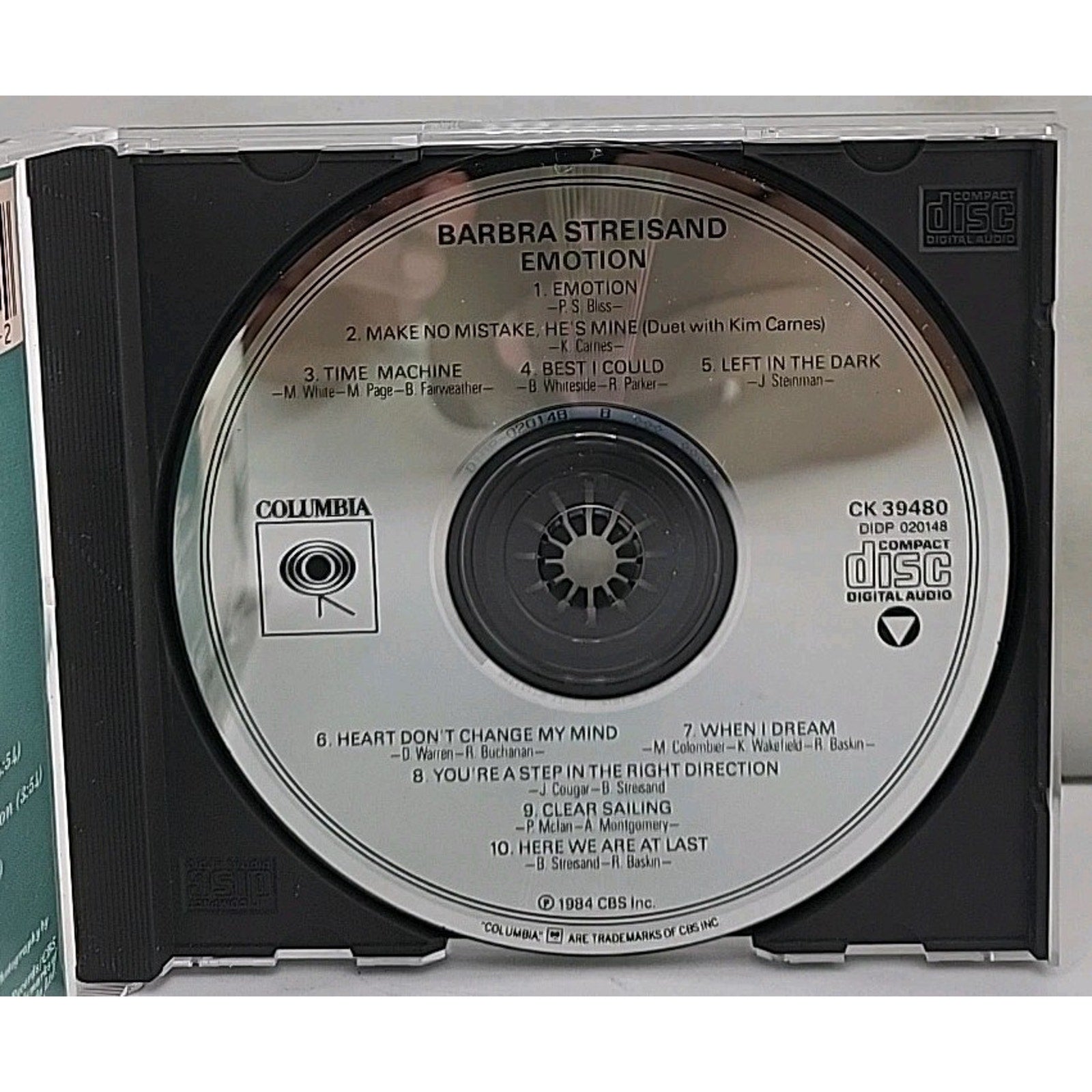 Emotion by Barbra Streisand (CD, 1990)