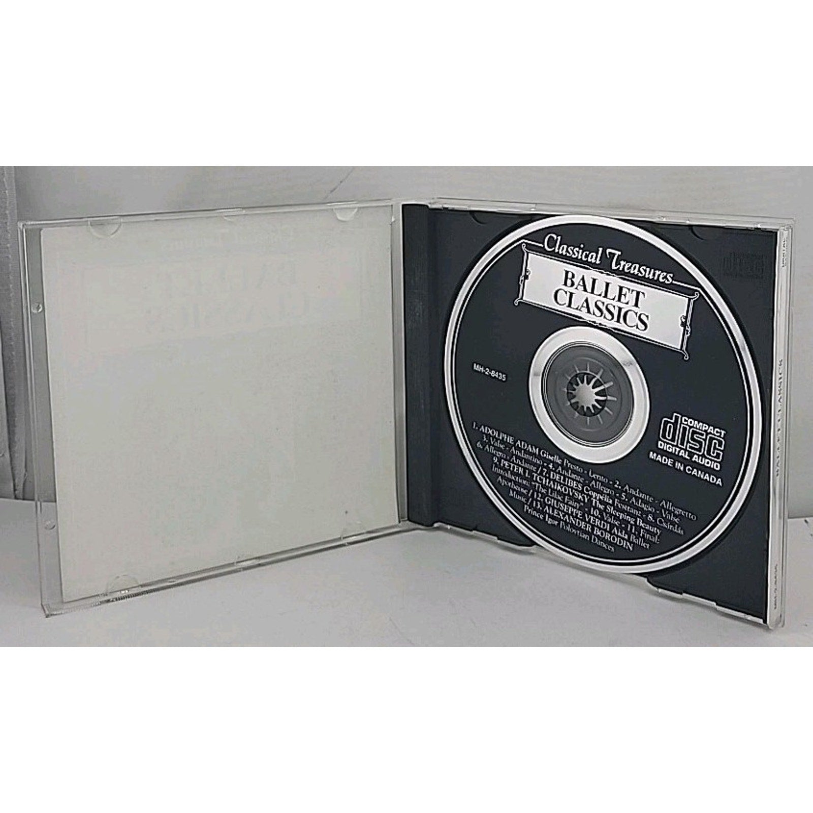 Classical Treasures Ballet Classics CD Tchaikovsky Sleeping Beauty Verdi