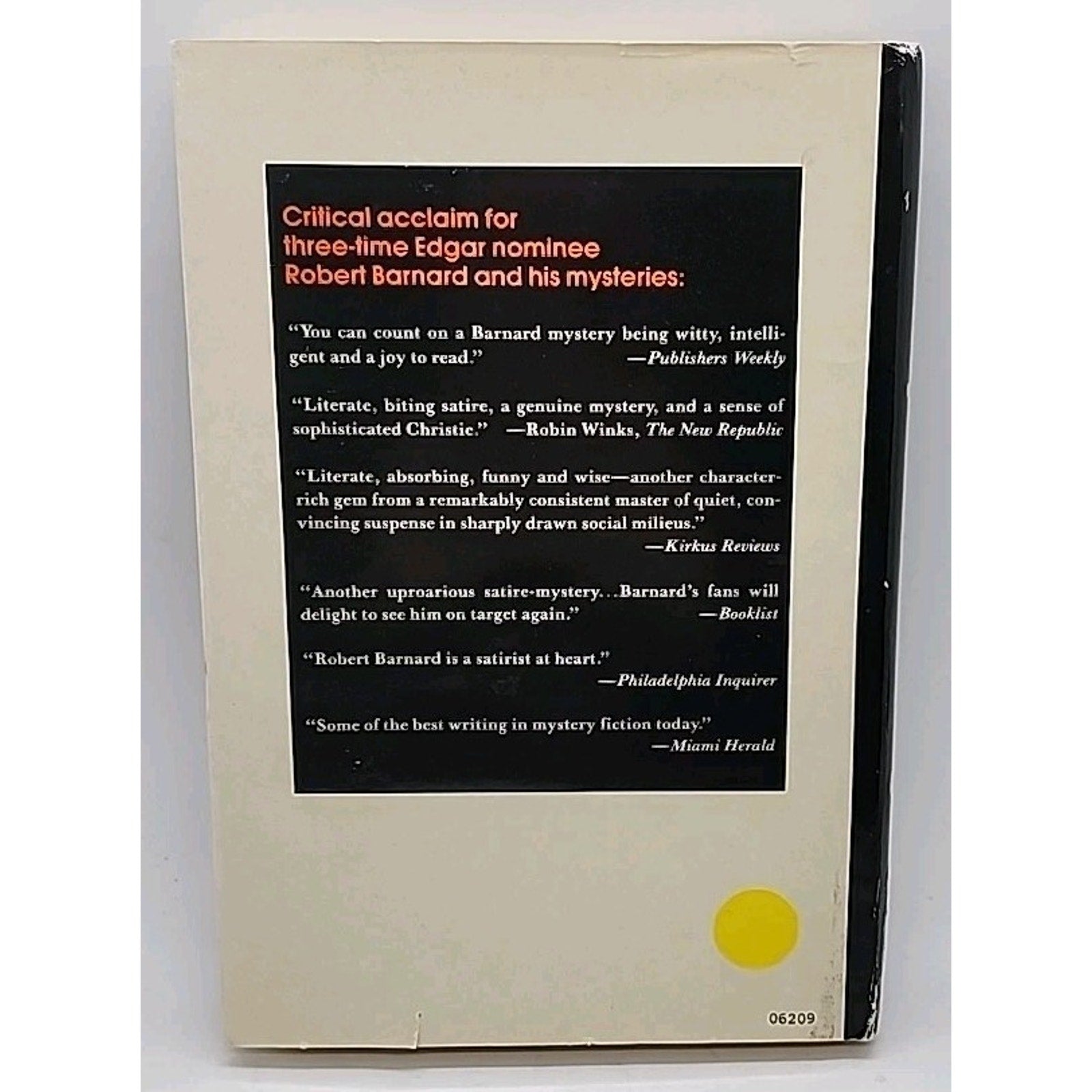 Corpse in a Gilded Cage by Robert Barnard 1984 Hardcover Charles Scribner's Sons