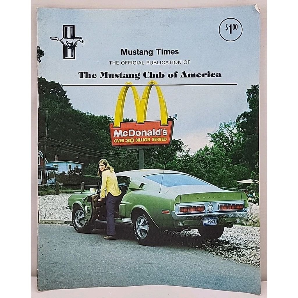 Mustang Times Magazine - Mustang Club Of America - January 1980 - Vol. 4 No. 1