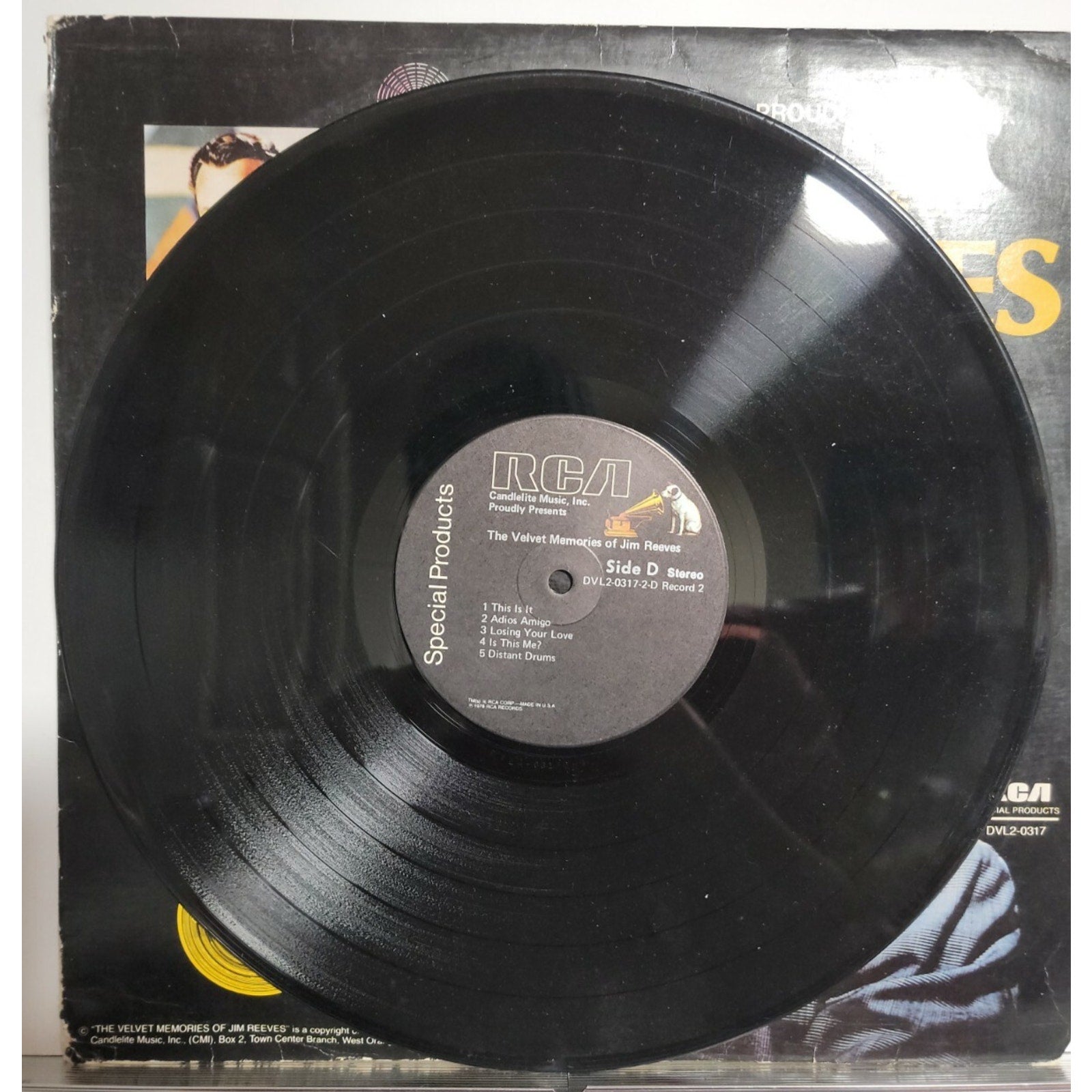Jim Reeves – The Velvet Memories Of Jim Reeves (Vinyl)