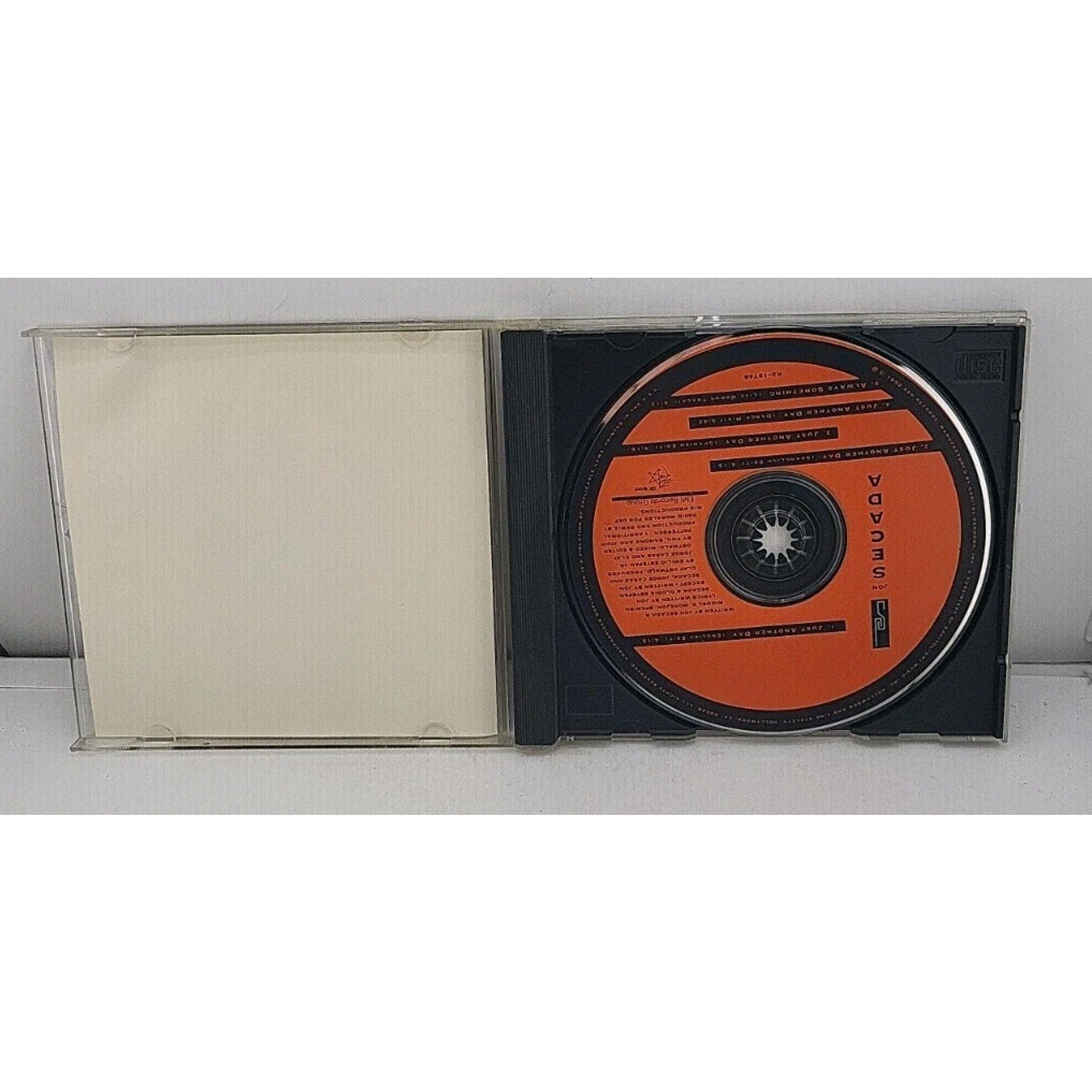 Just Another Day [Single] by Jon Secada (CD, 1992, SBK Records)