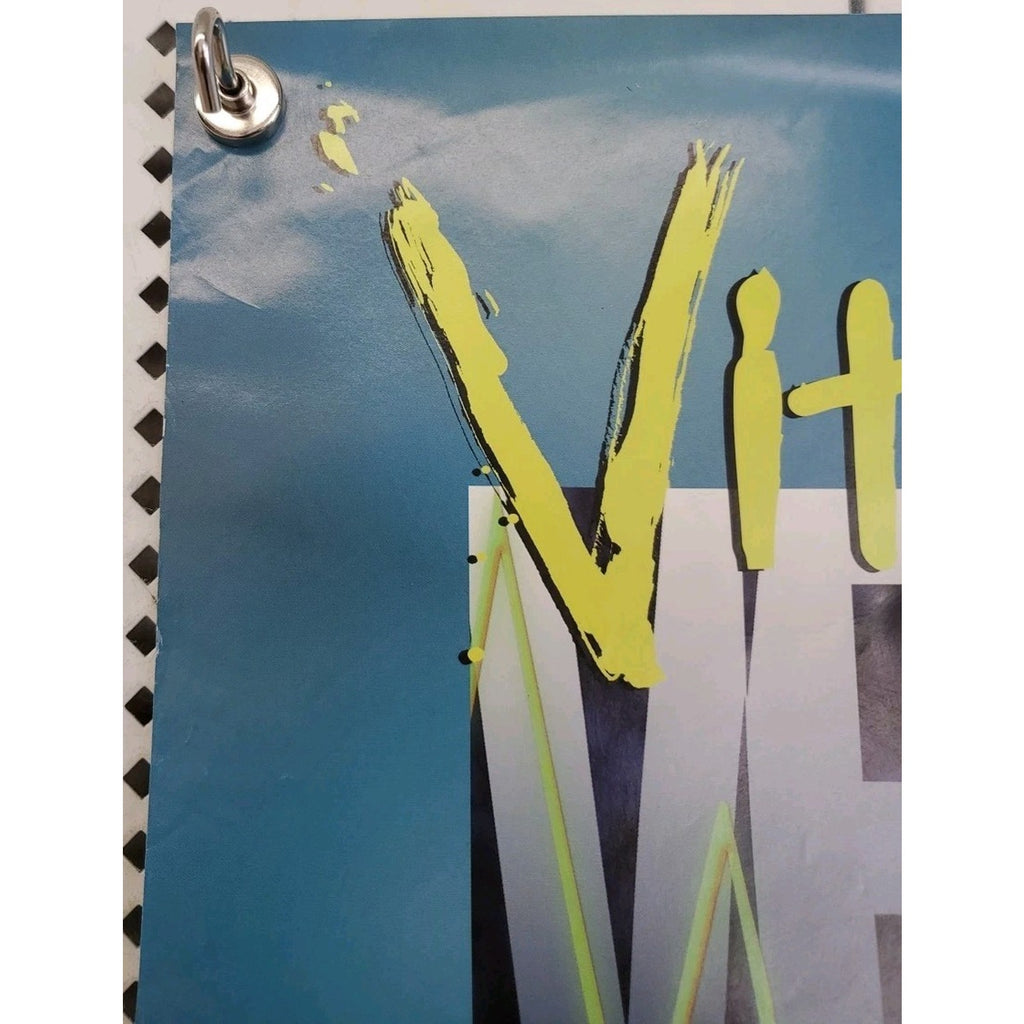 Vital Vertigo Flyer DC Comics 1998 Poster 22x34